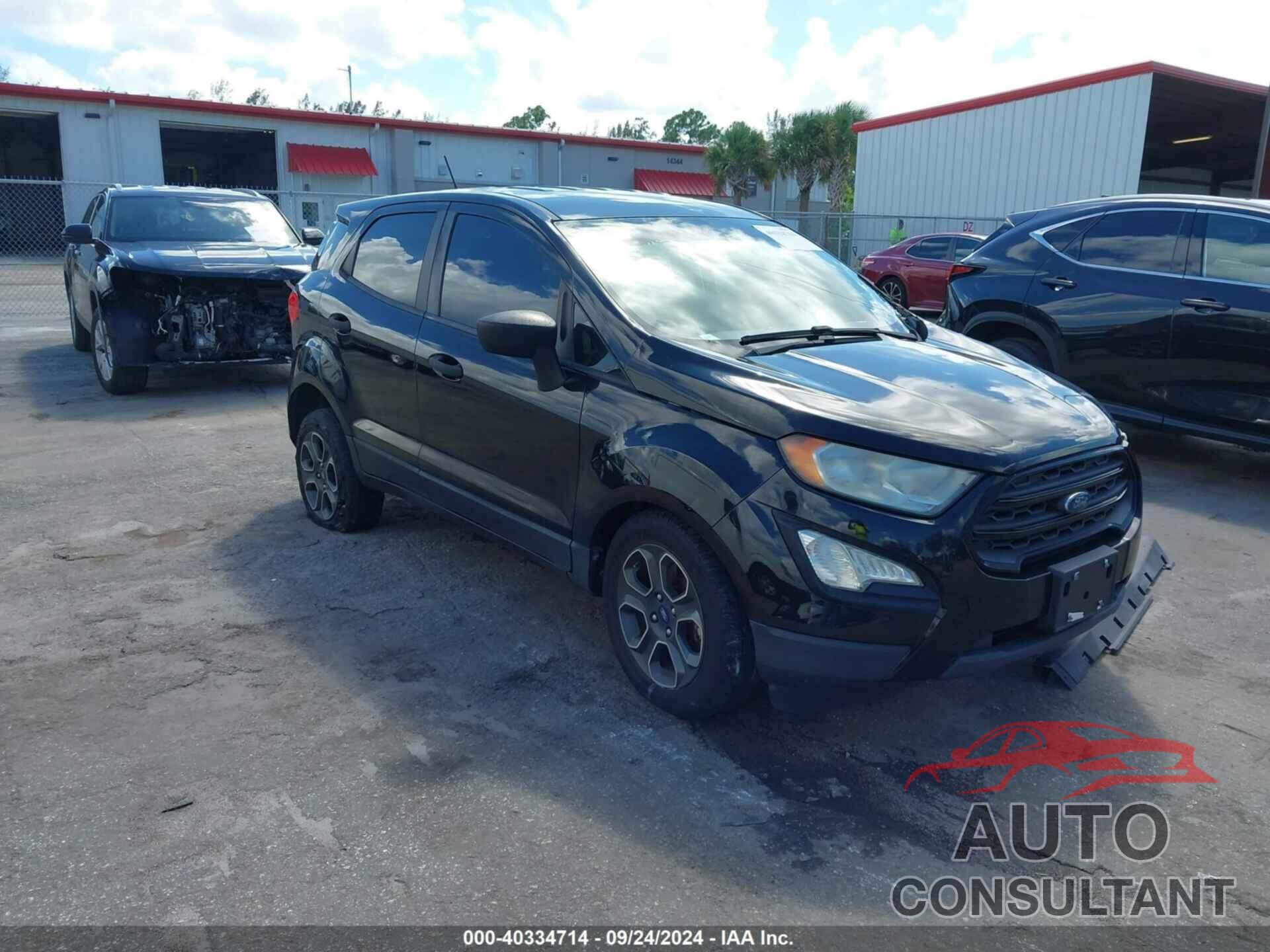 FORD ECOSPORT 2019 - MAJ3S2FE7KC261817