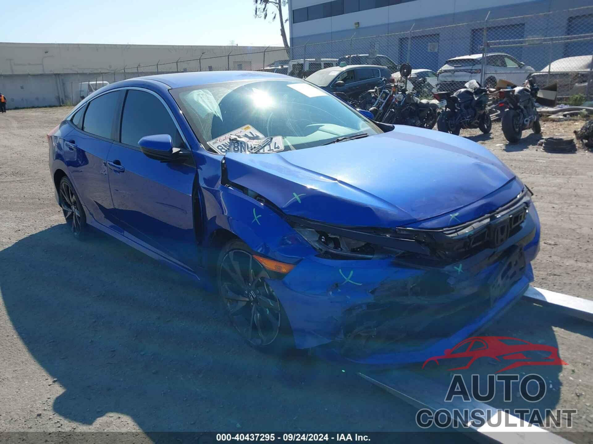 HONDA CIVIC 2019 - 19XFC2F84KE206751