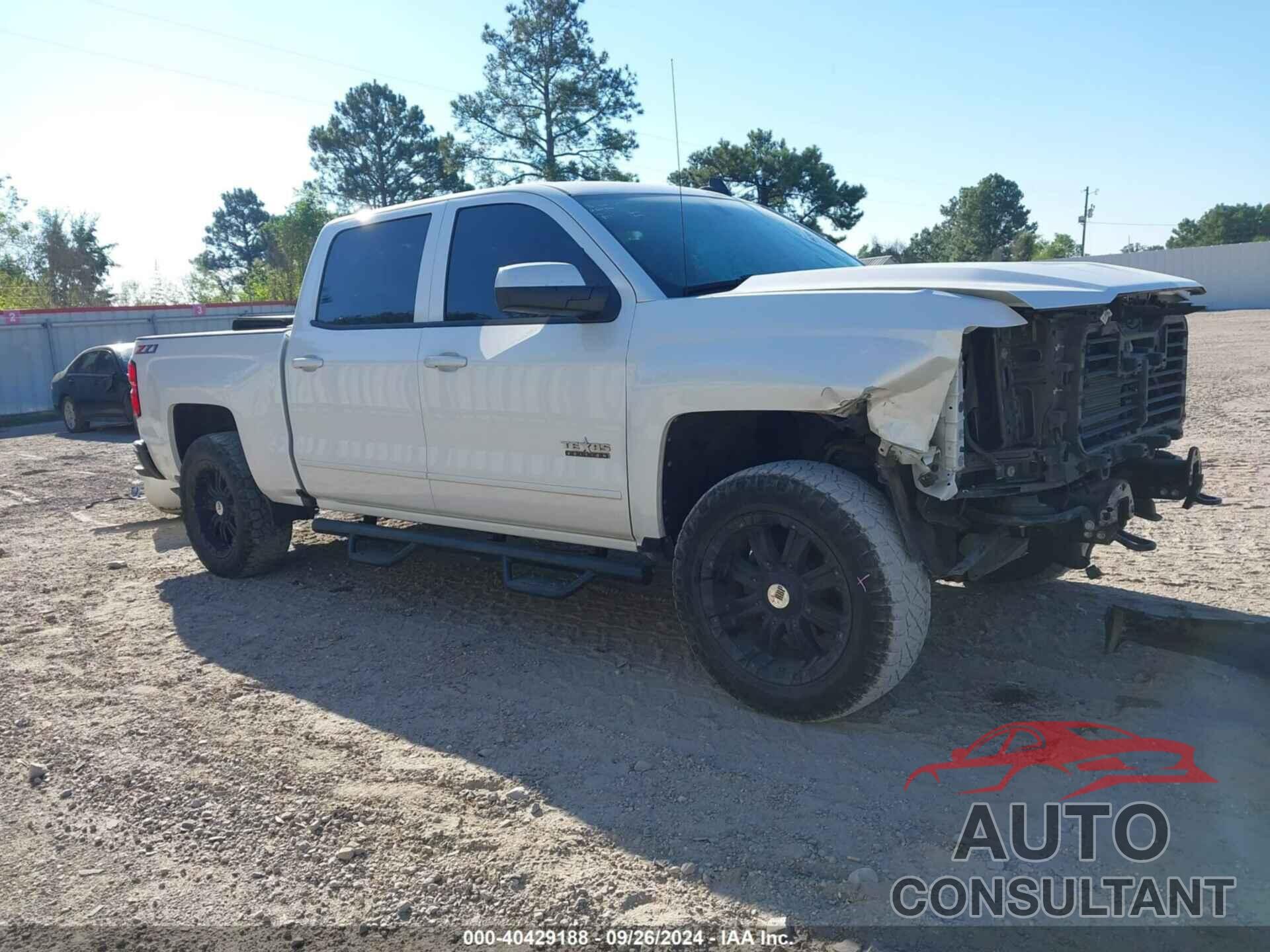 CHEVROLET SILVERADO 2018 - 3GCUKREC6JG132972