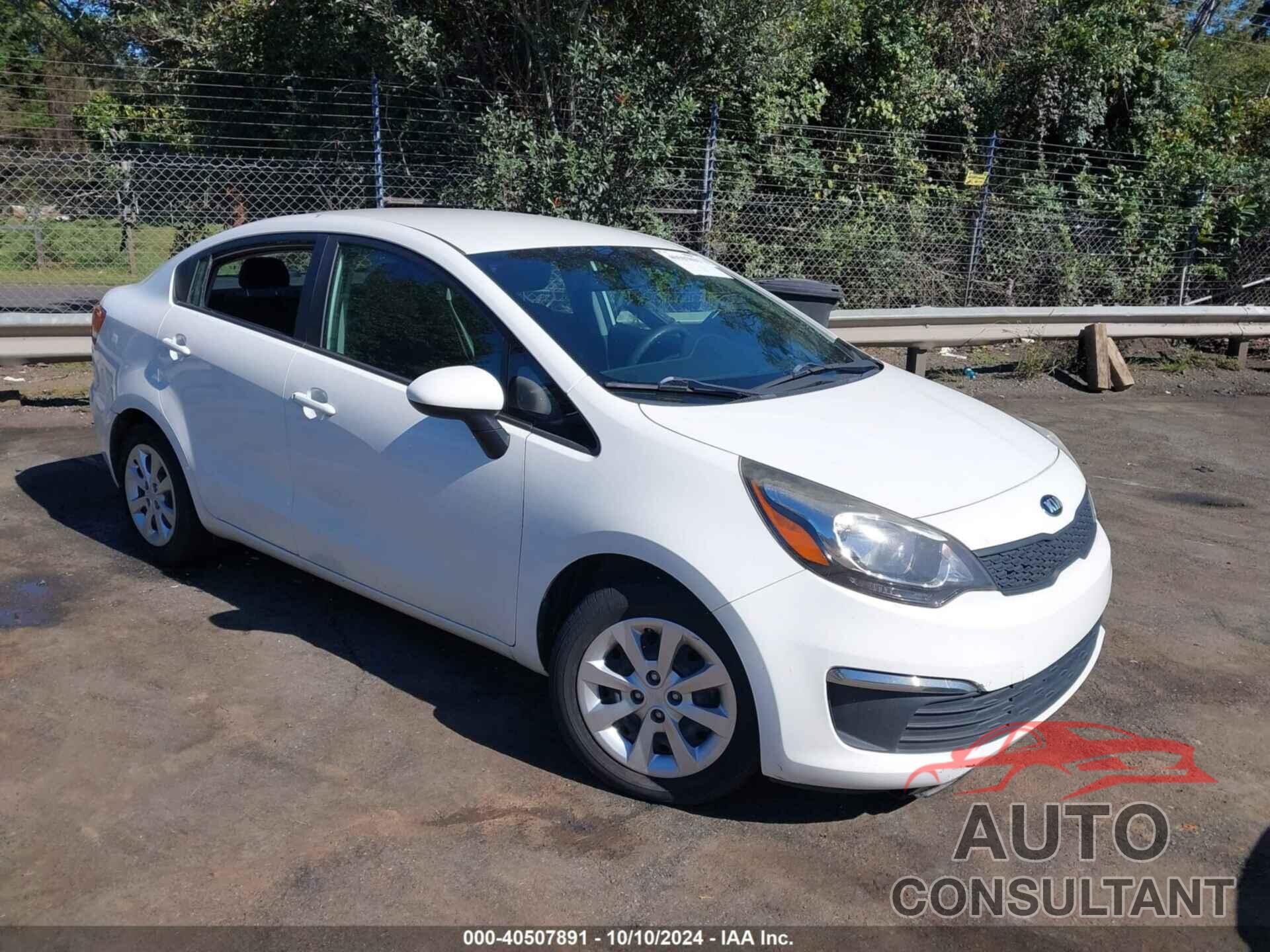 KIA RIO 2016 - KNADM4A31G6669274