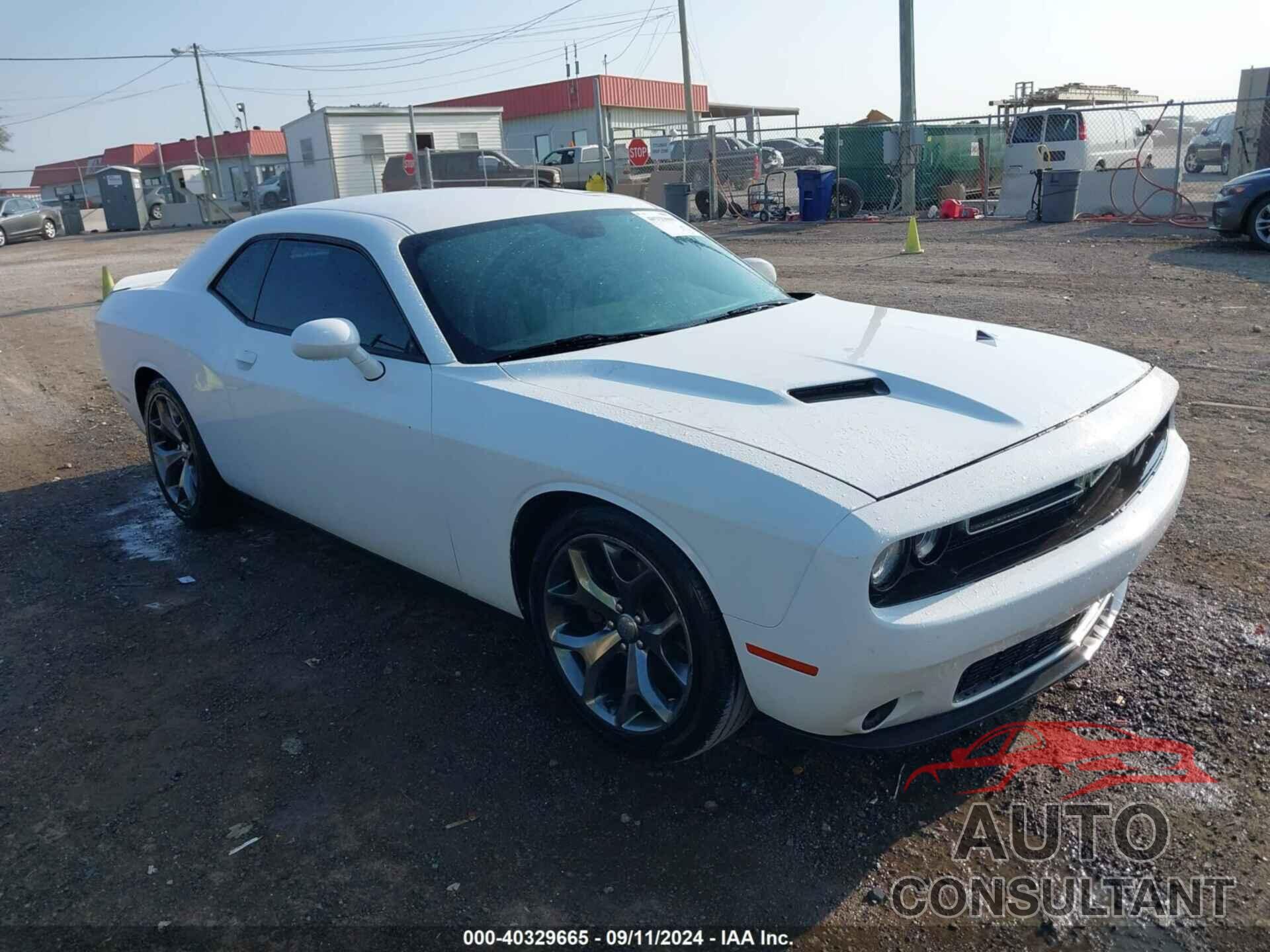 DODGE CHALLENGER 2016 - 2C3CDZAG3GH345857