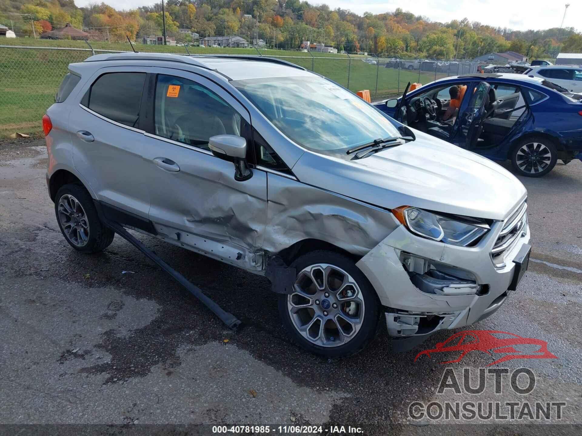 FORD ECOSPORT 2019 - MAJ6S3KL4KC261197