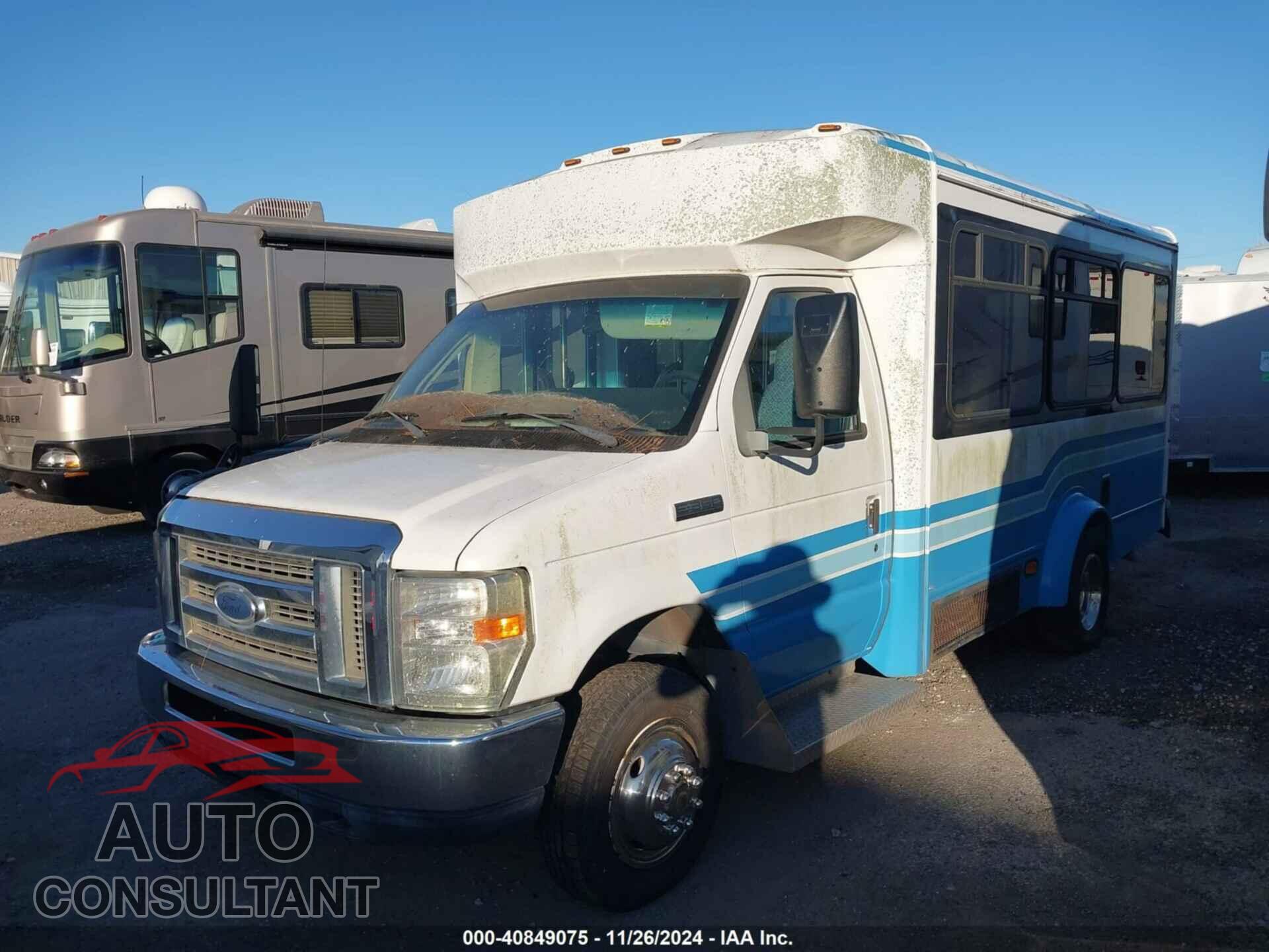 FORD E-350 CUTAWAY 2011 - 1FDEE3FS9BDA22782