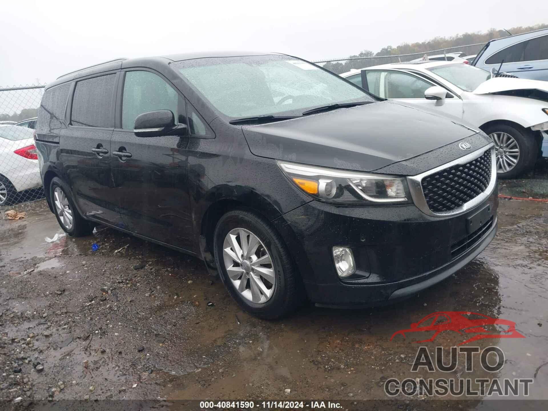 KIA SEDONA 2017 - KNDMB5C15H6327936
