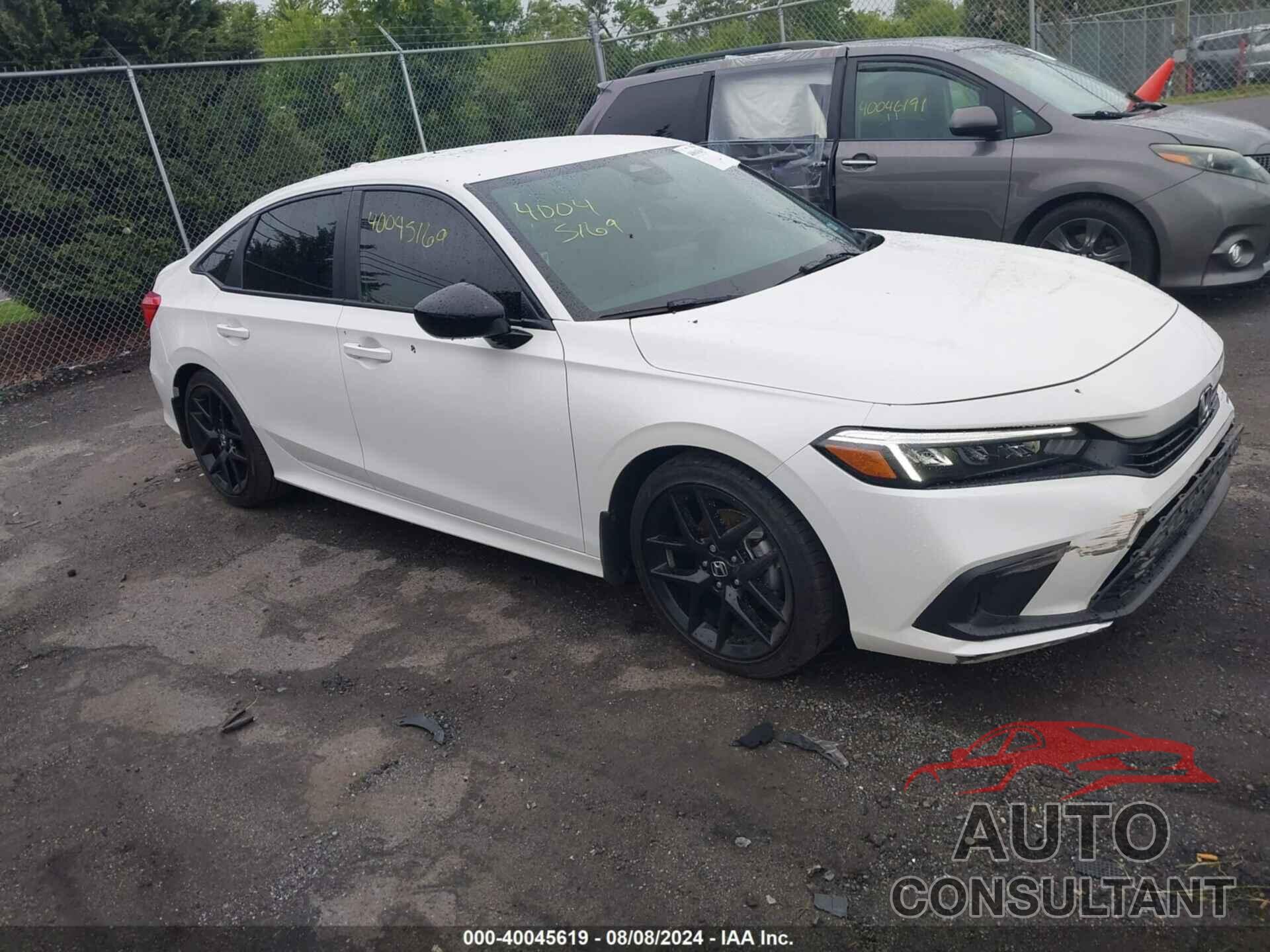 HONDA CIVIC 2024 - 2HGFE2F54RH521629