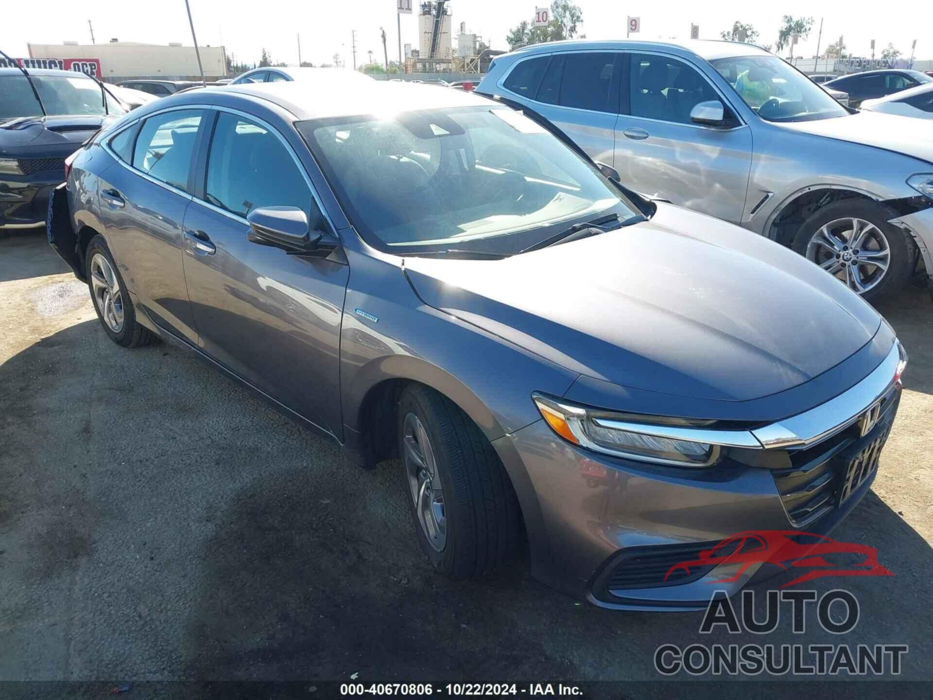 HONDA INSIGHT 2020 - 19XZE4F5XLE012090