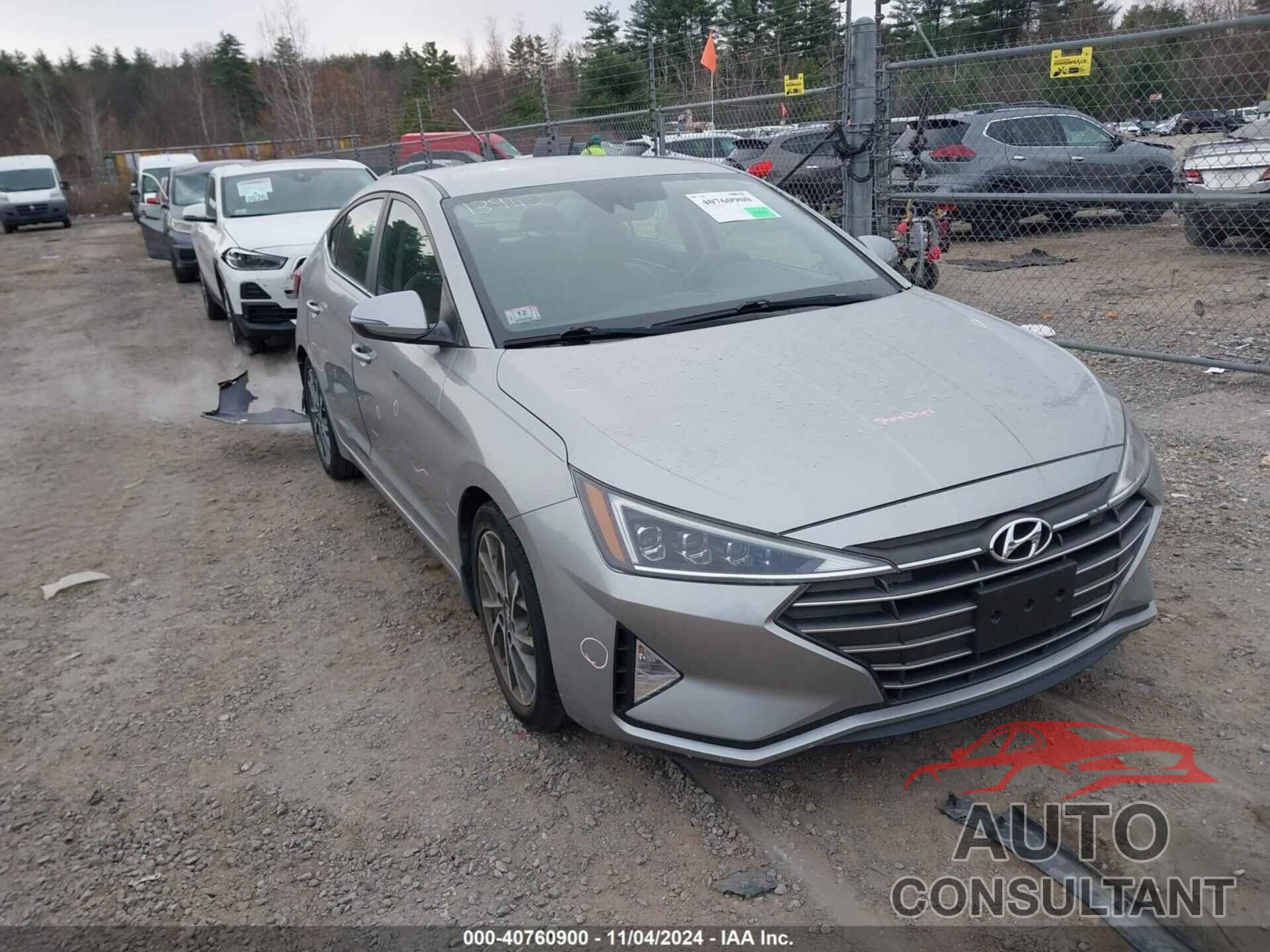 HYUNDAI ELANTRA 2020 - 5NPD84LF0LH556222