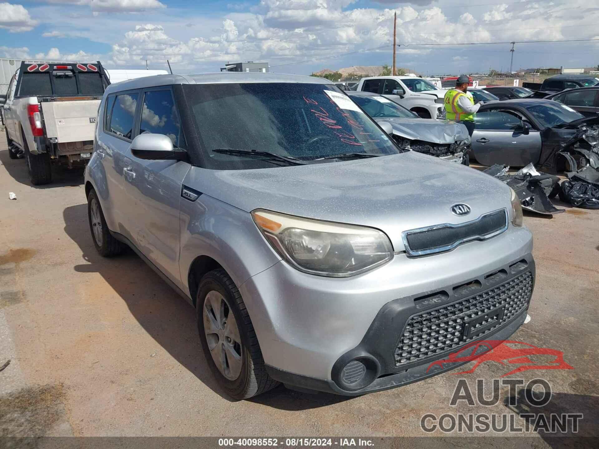 KIA SOUL 2016 - KNDJN2A26G7824099