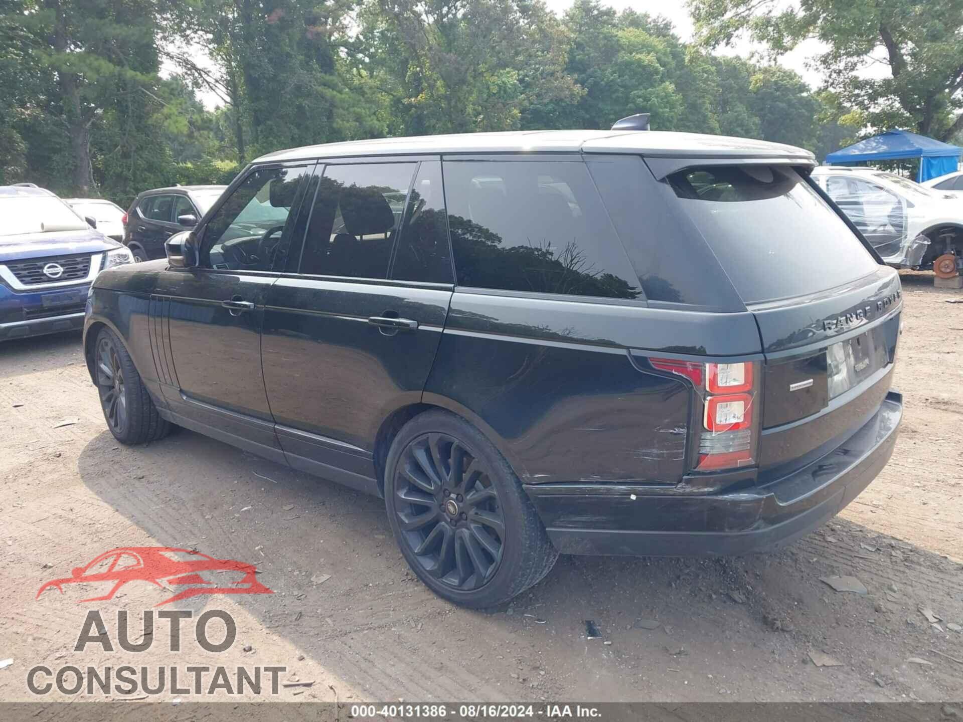 LAND ROVER RANGE ROVER 2017 - SALGS2FE6HA357186