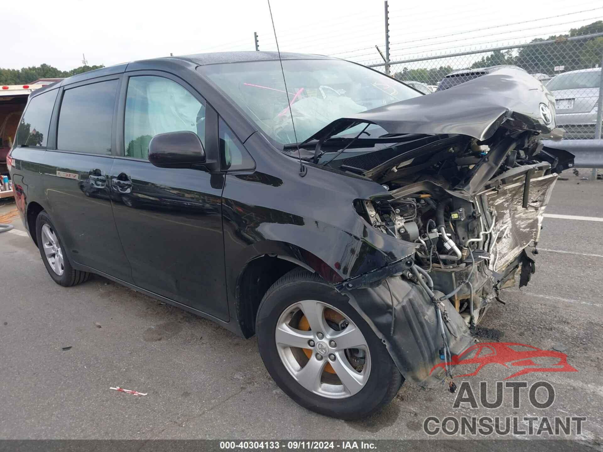 TOYOTA SIENNA 2012 - 5TDKA3DC1CS015622