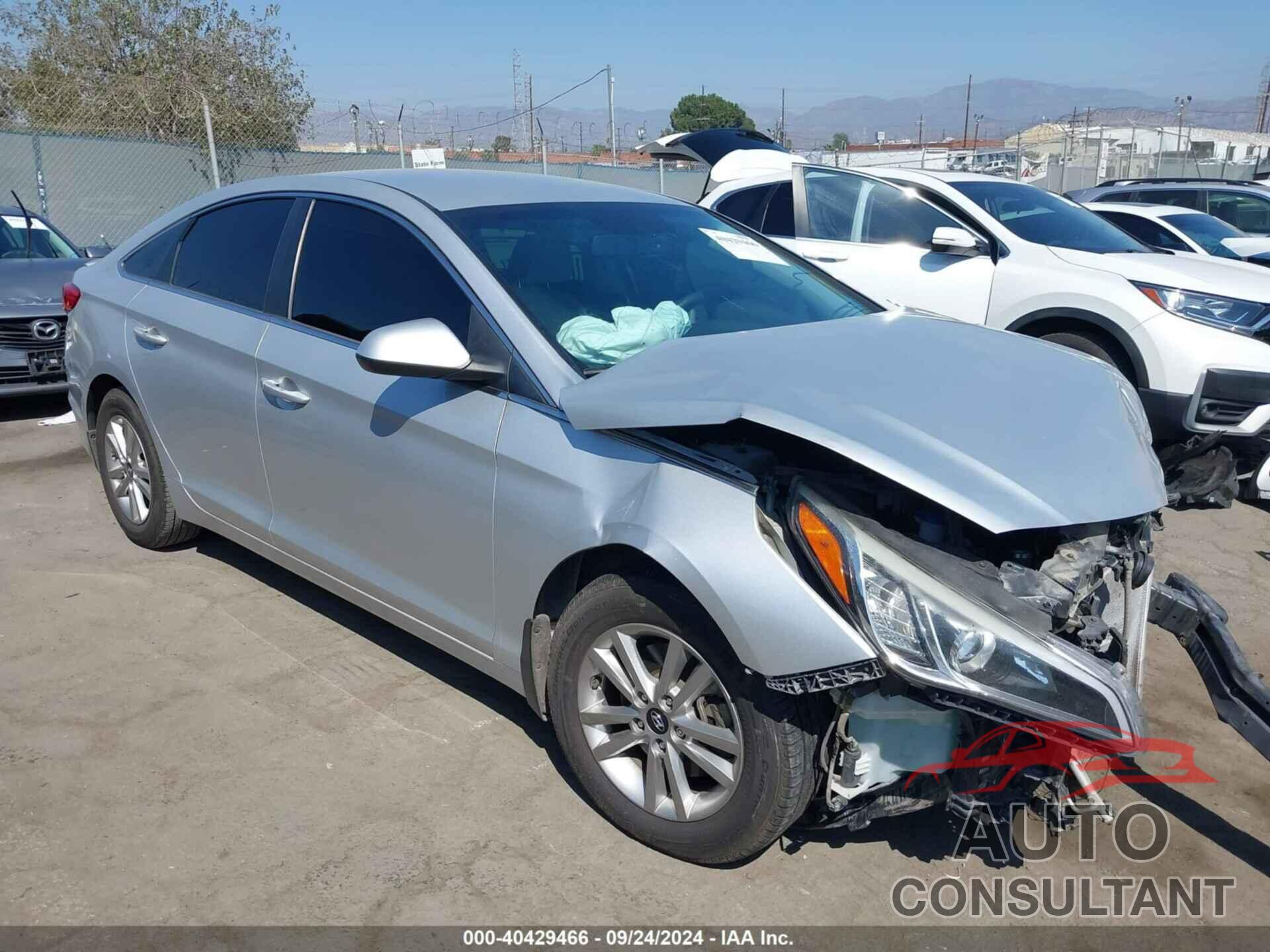 HYUNDAI SONATA 2016 - 5NPE24AF3GH334207