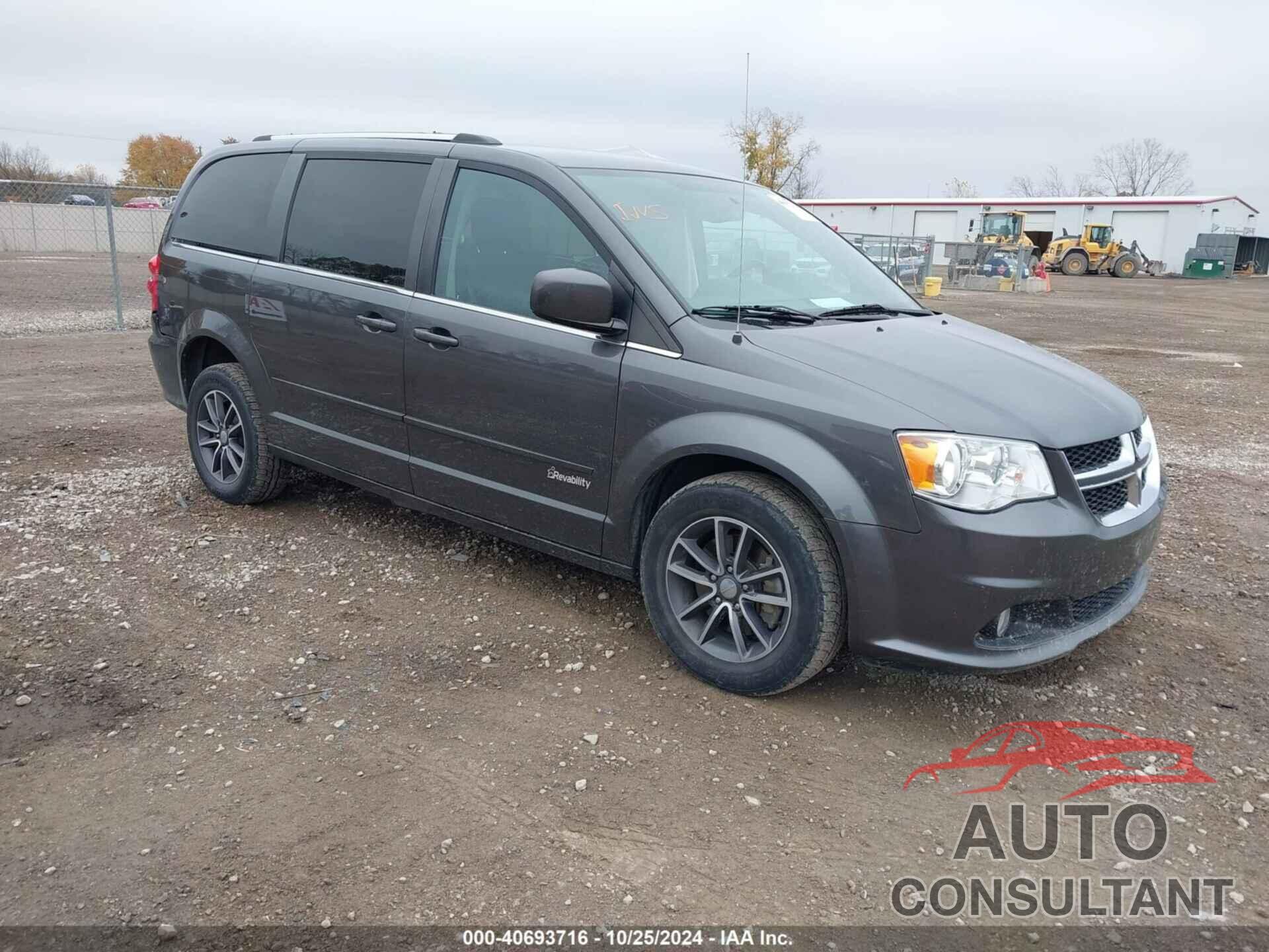 DODGE GRAND CARAVAN 2017 - 2C4RDGCG0HR574032