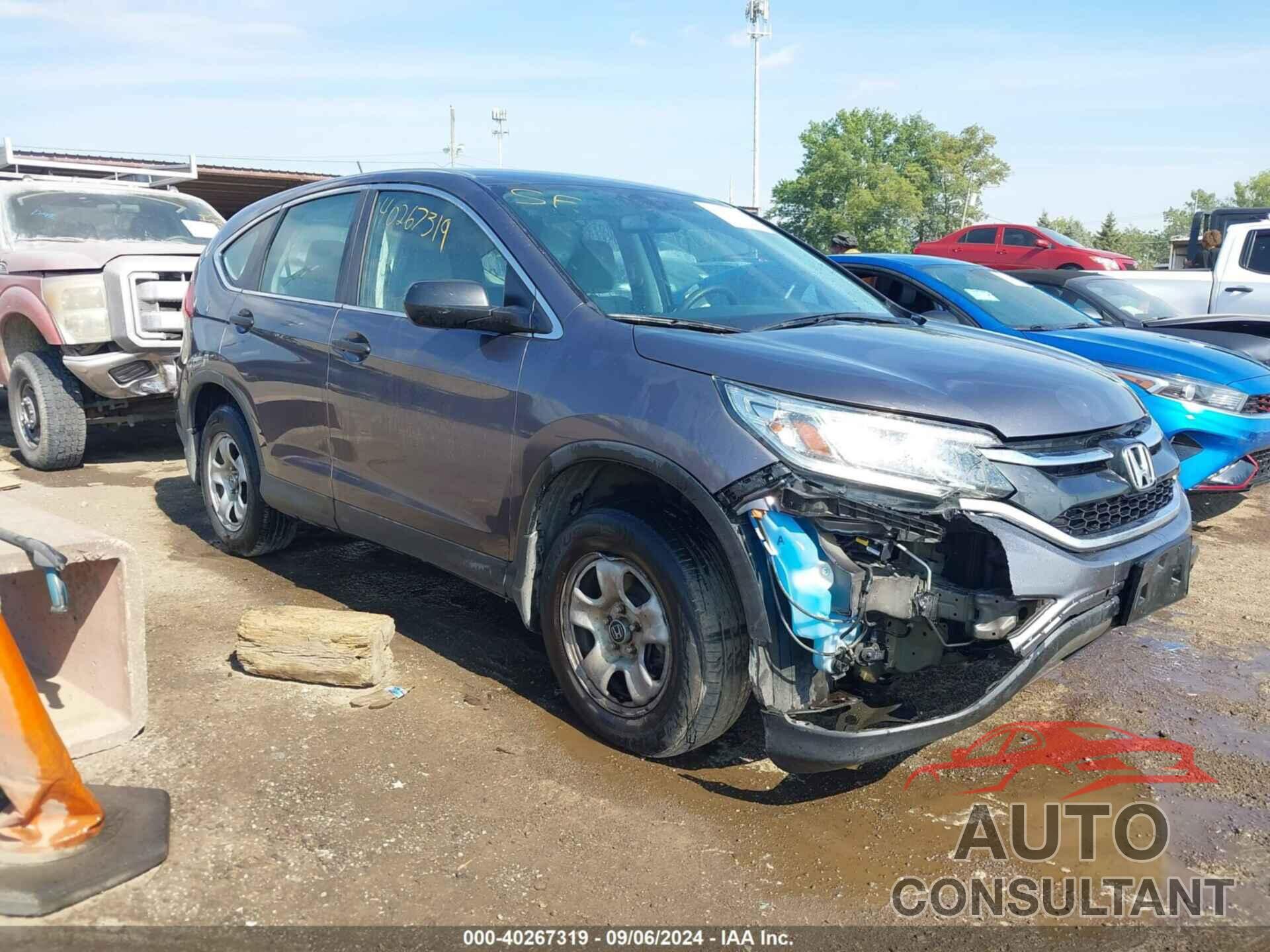 HONDA CR-V 2016 - 5J6RM4H3XGL101311