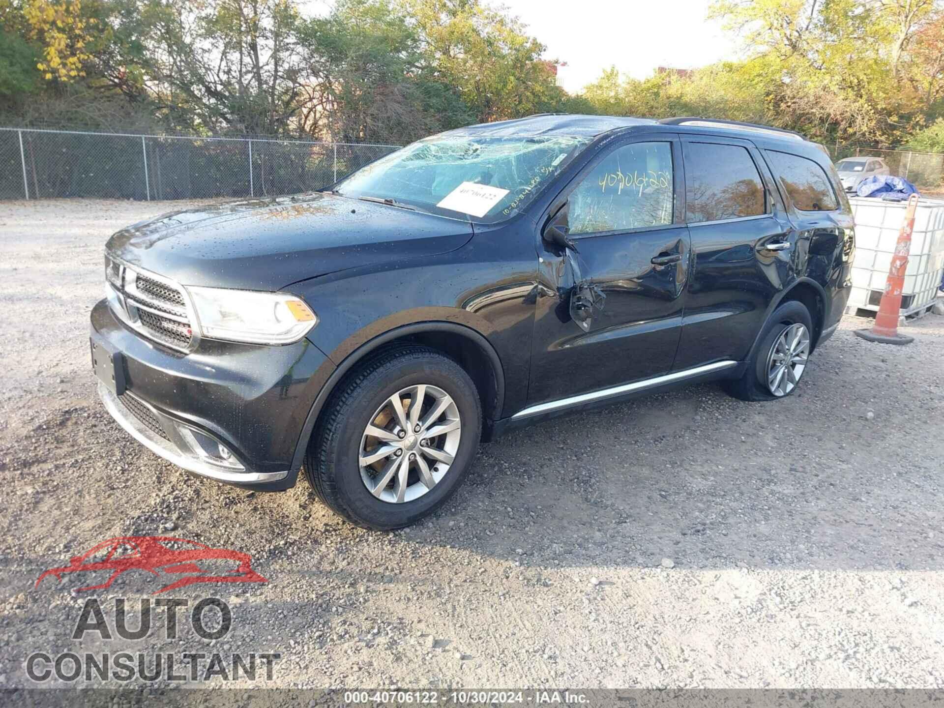 DODGE DURANGO 2016 - 1C4RDJAG6GC341246