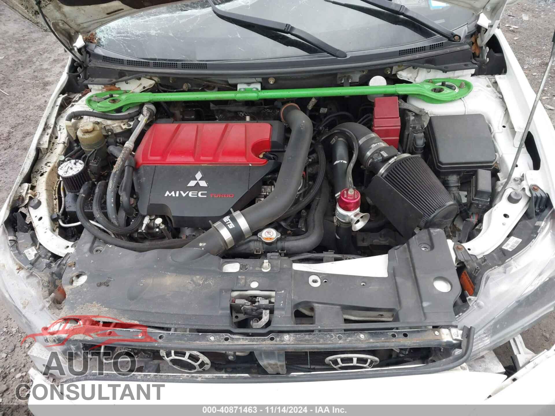 MITSUBISHI LANCER EVOLUTION 2014 - JA32W8FV5EU012572