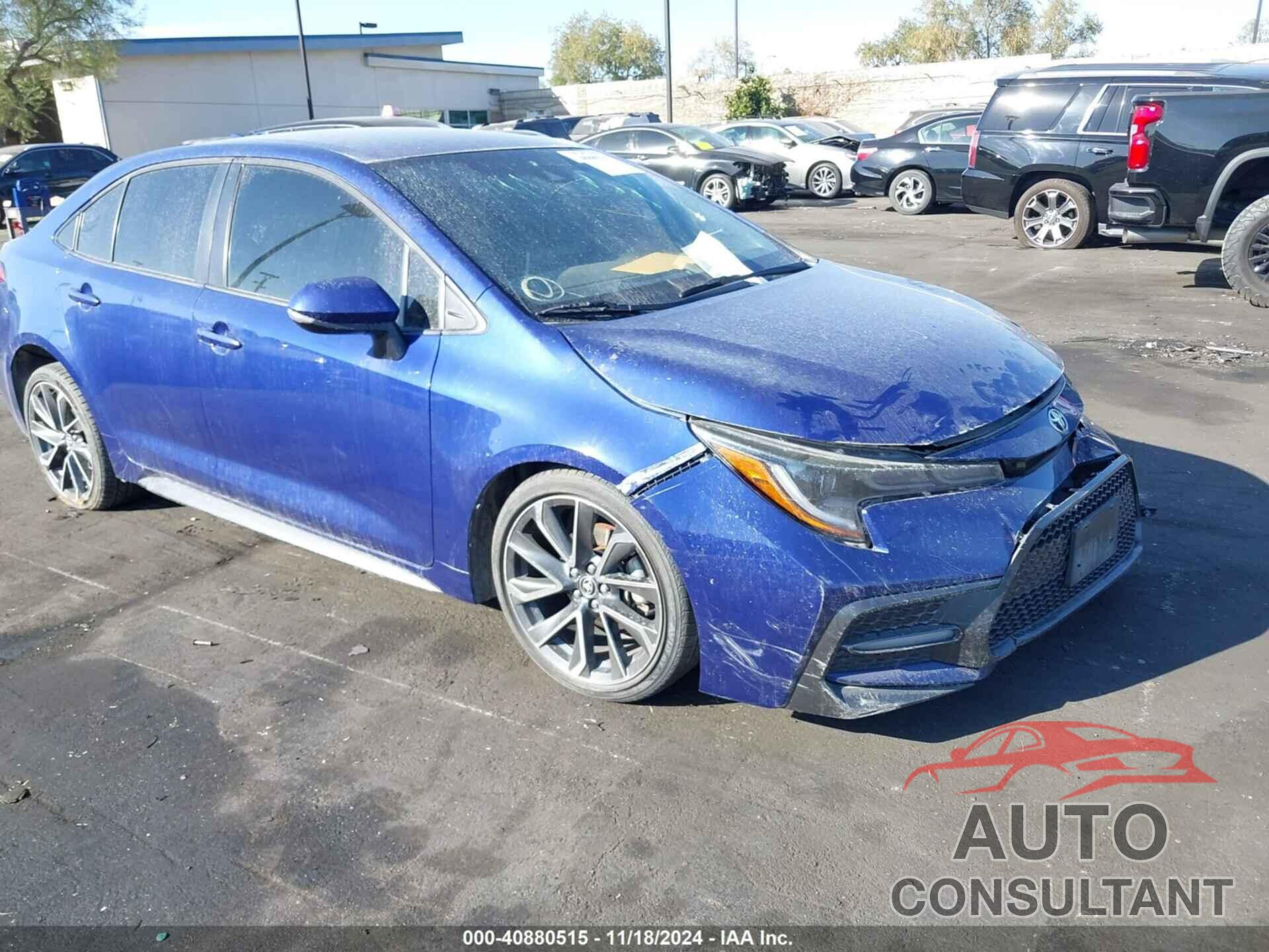 TOYOTA COROLLA 2021 - JTDS4MCE8MJ057784