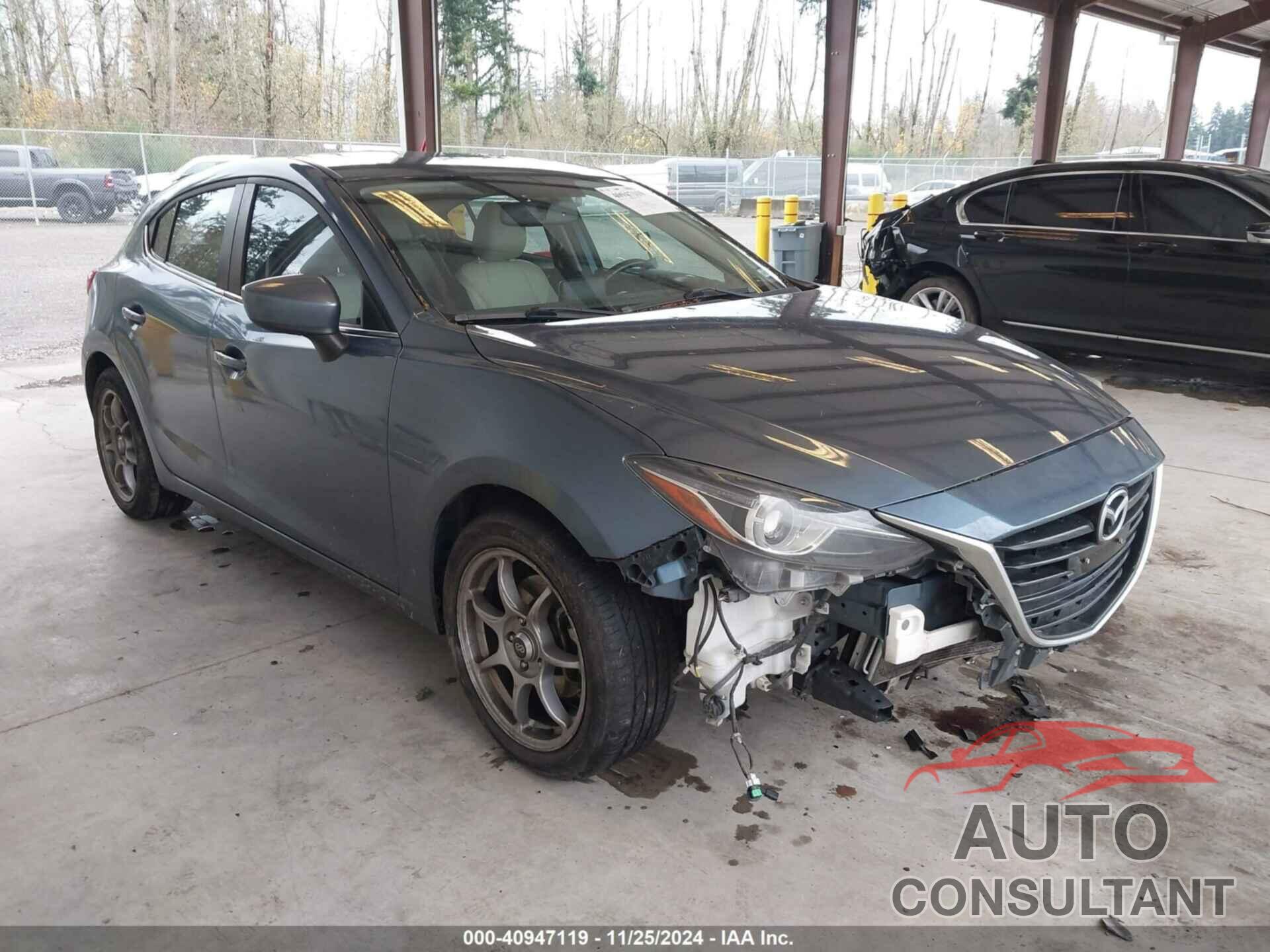 MAZDA MAZDA3 2015 - JM1BM1M34F1220834