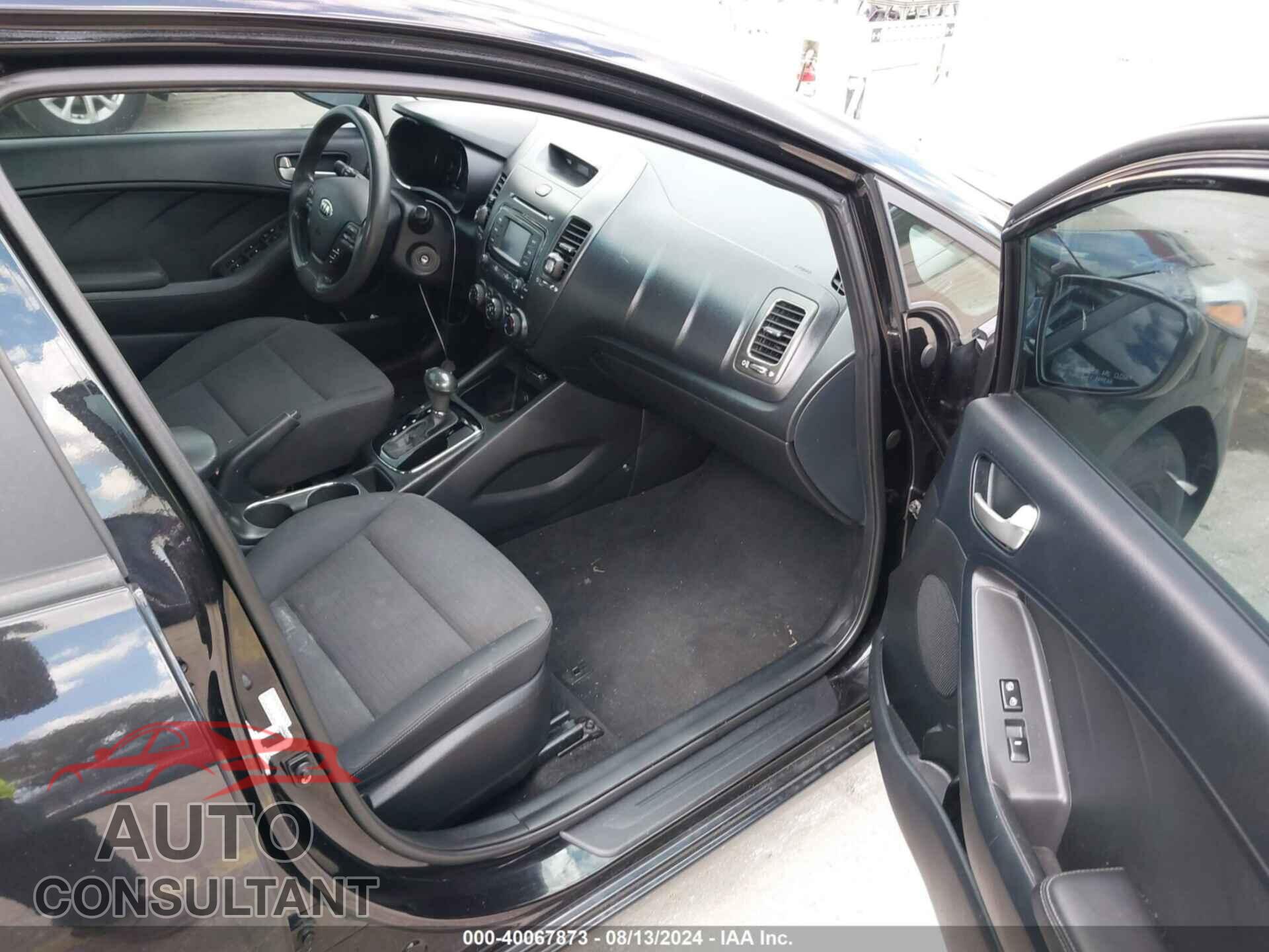 KIA FORTE 2017 - 3KPFL4A72HE059655