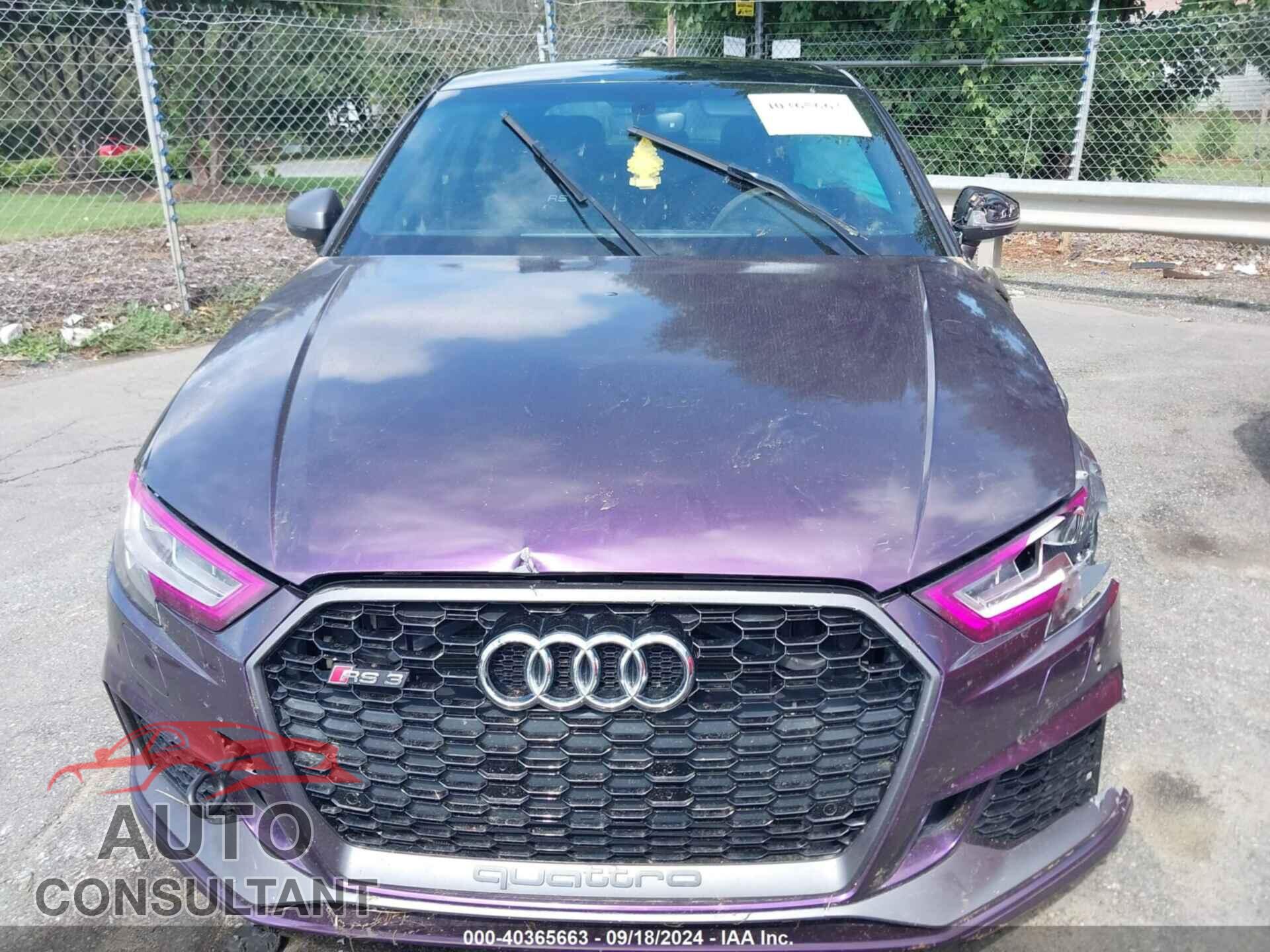 AUDI RS 3 2017 - WUABWGFF8H1900357