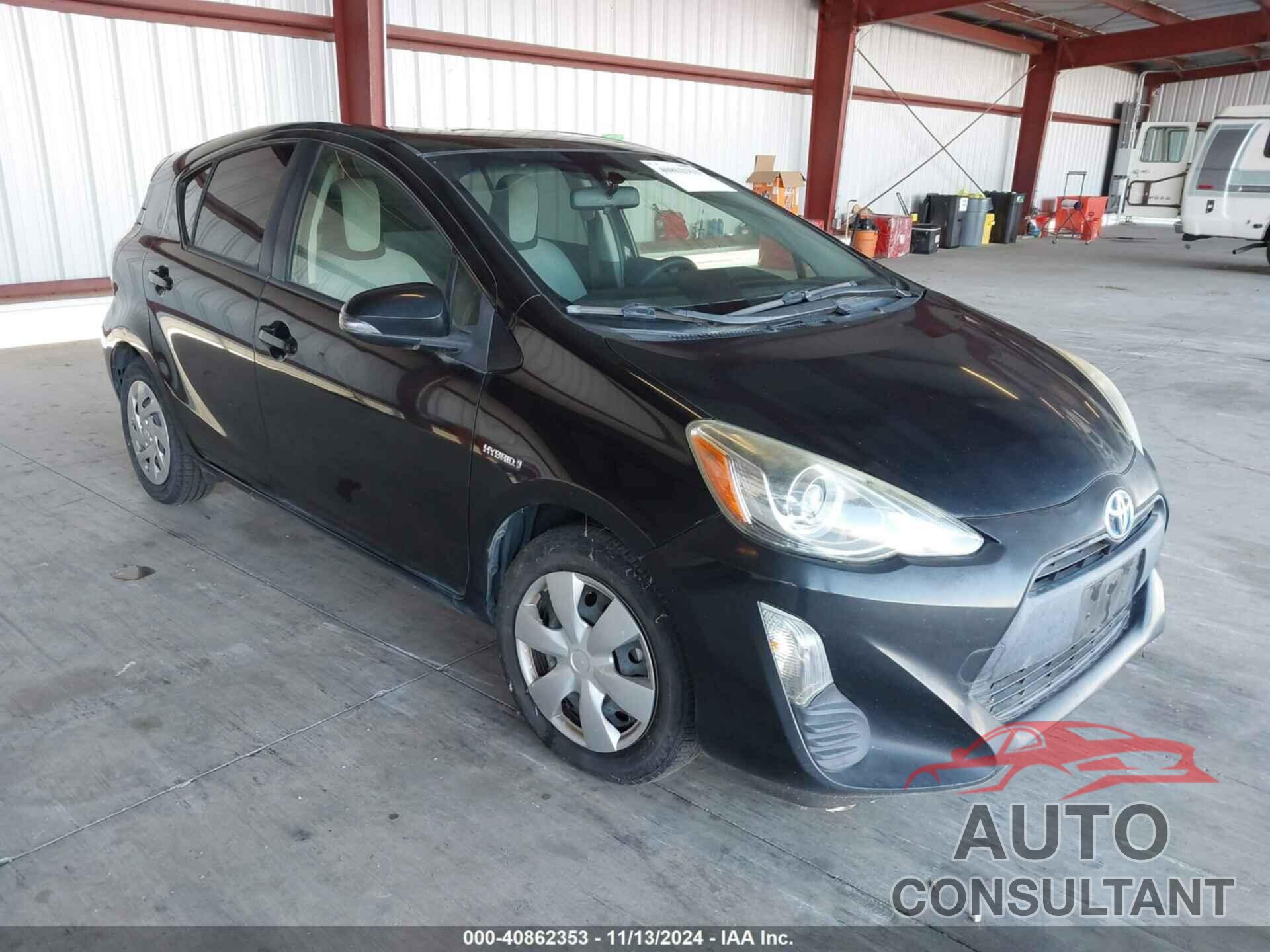 TOYOTA PRIUS C 2016 - JTDKDTB33G1122720