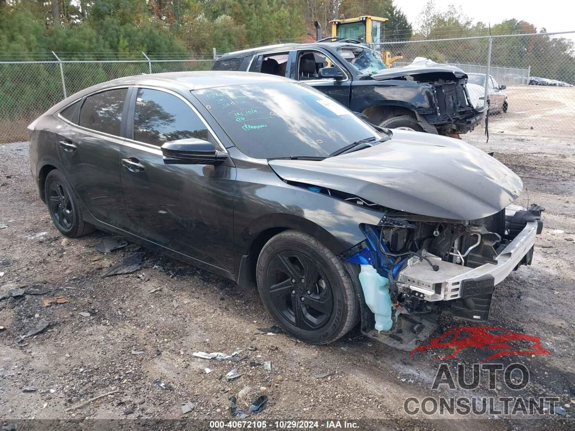HONDA INSIGHT 2020 - 19XZE4F5XLE012249