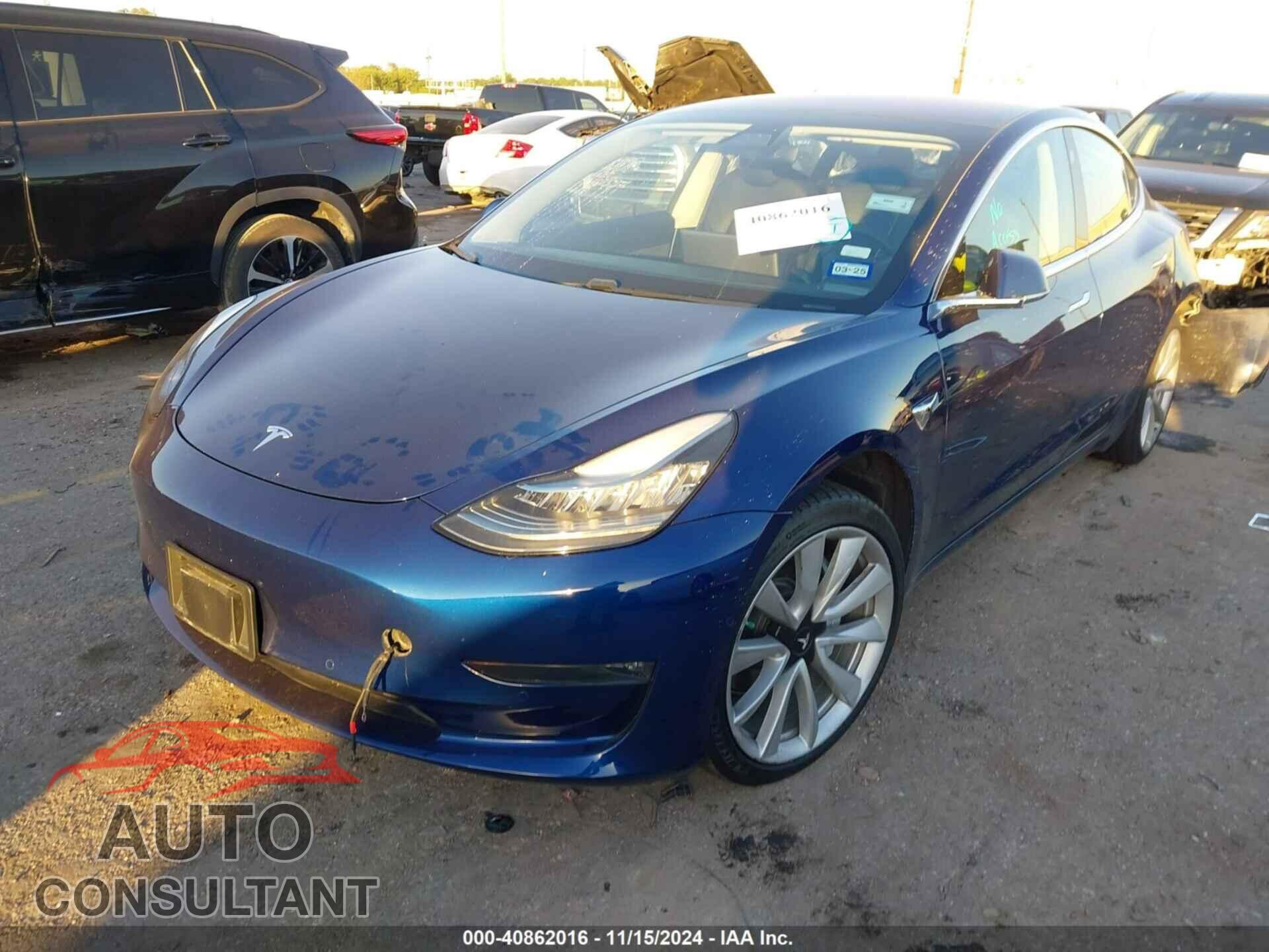 TESLA MODEL 3 2018 - 5YJ3E1EA9JF018179
