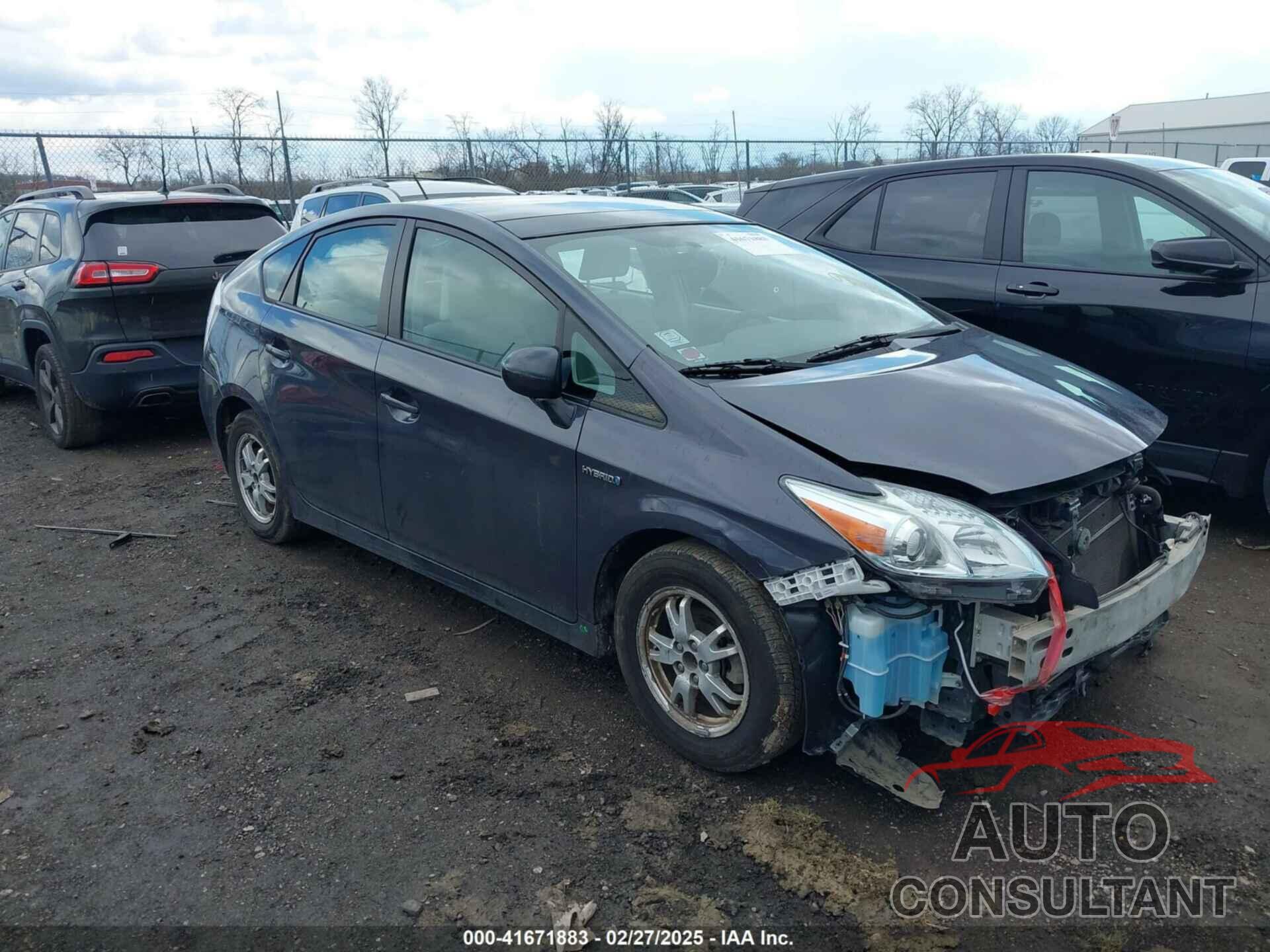 TOYOTA PRIUS 2010 - JTDKN3DU7A0108139
