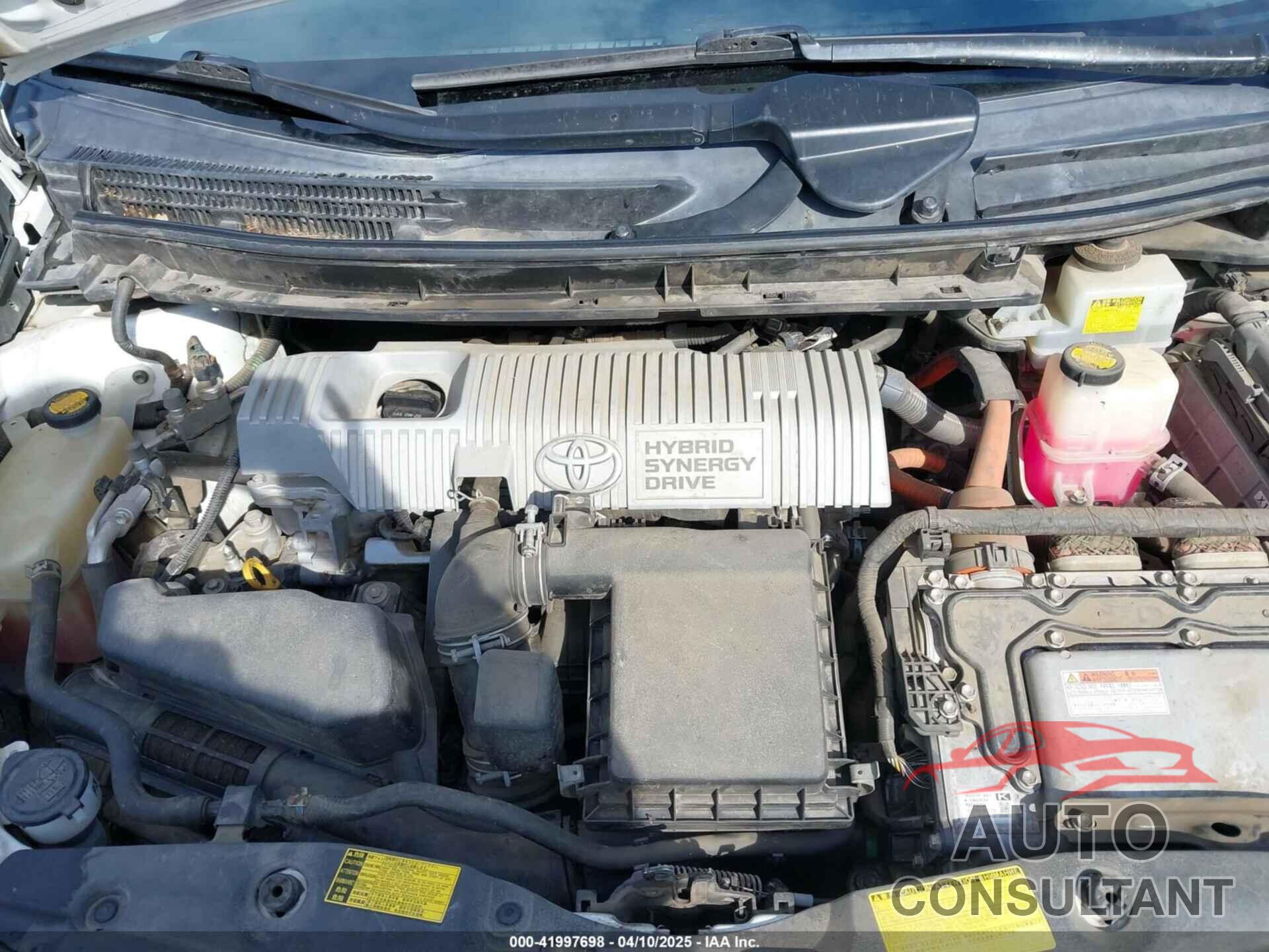 TOYOTA PRIUS 2012 - JTDKN3DU3C5533914