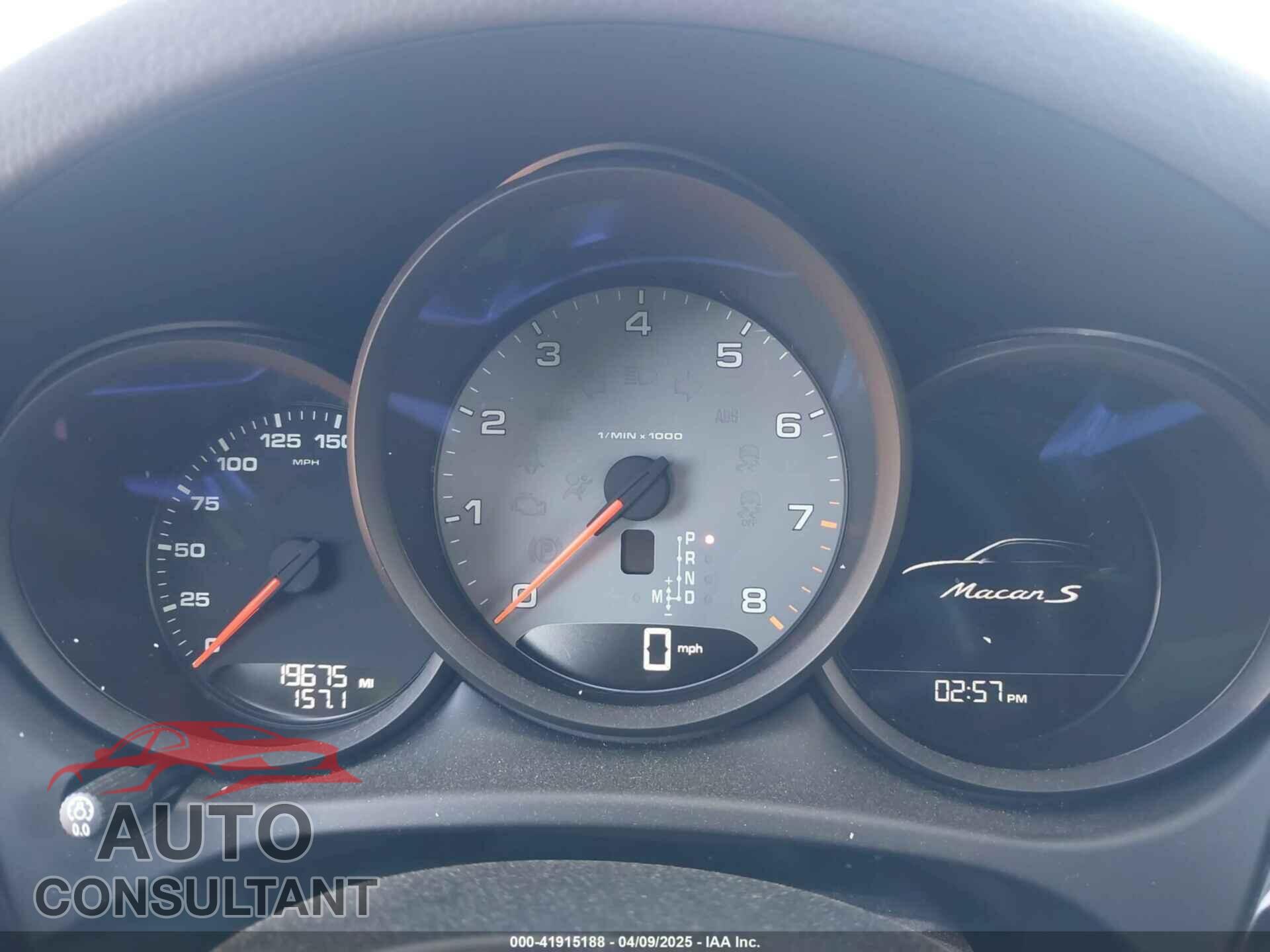 PORSCHE MACAN 2021 - WP1AB2A57MLB37105