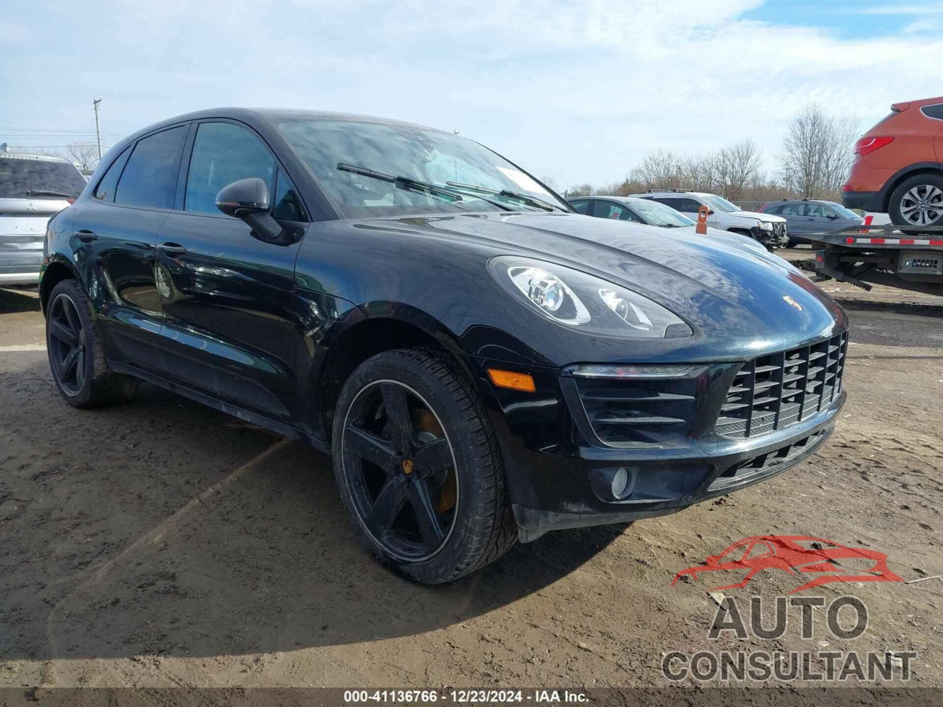 PORSCHE MACAN 2017 - WP1AA2A53HLB03199