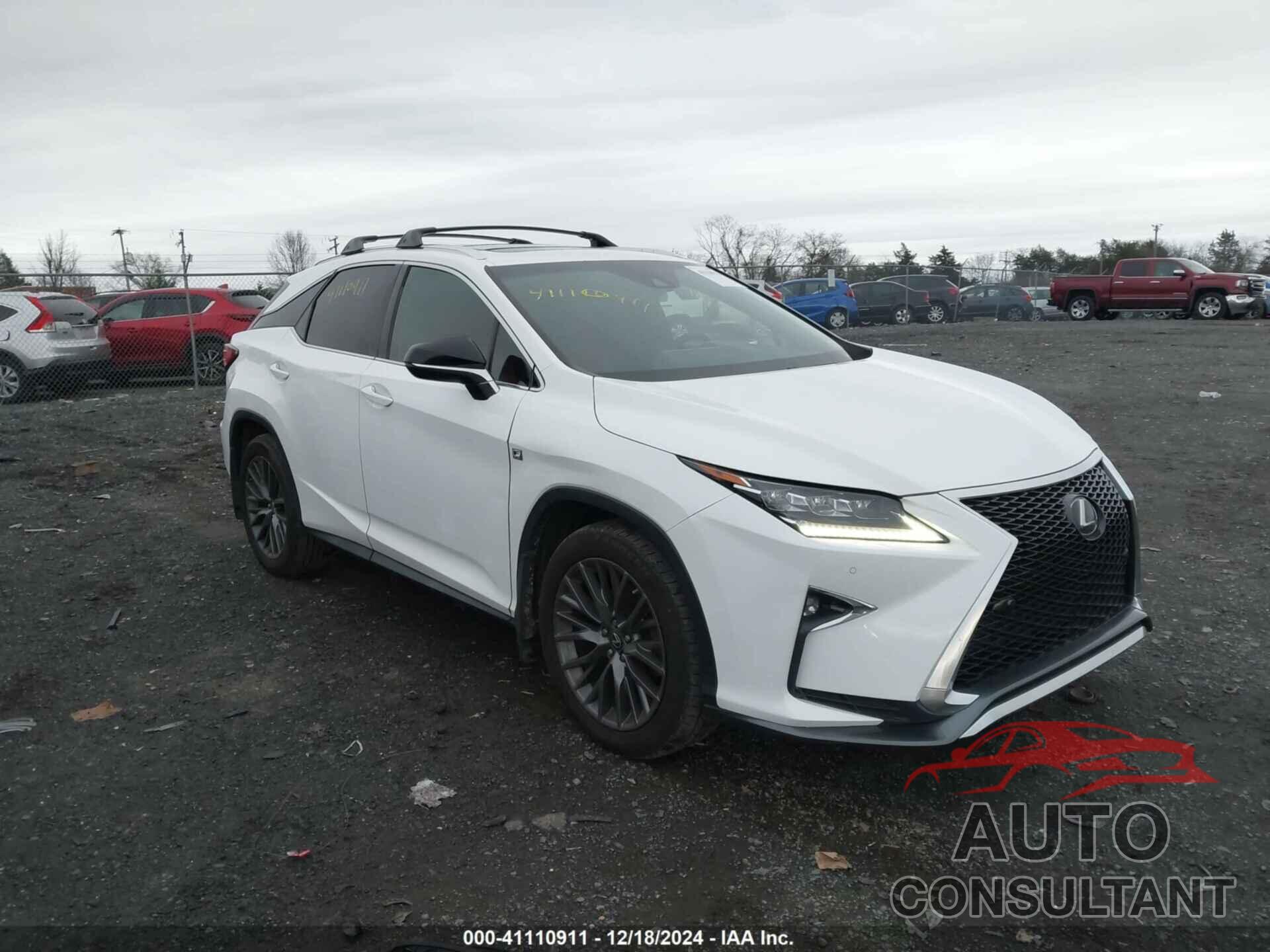 LEXUS RX 350 2018 - 2T2BZMCA7JC165184