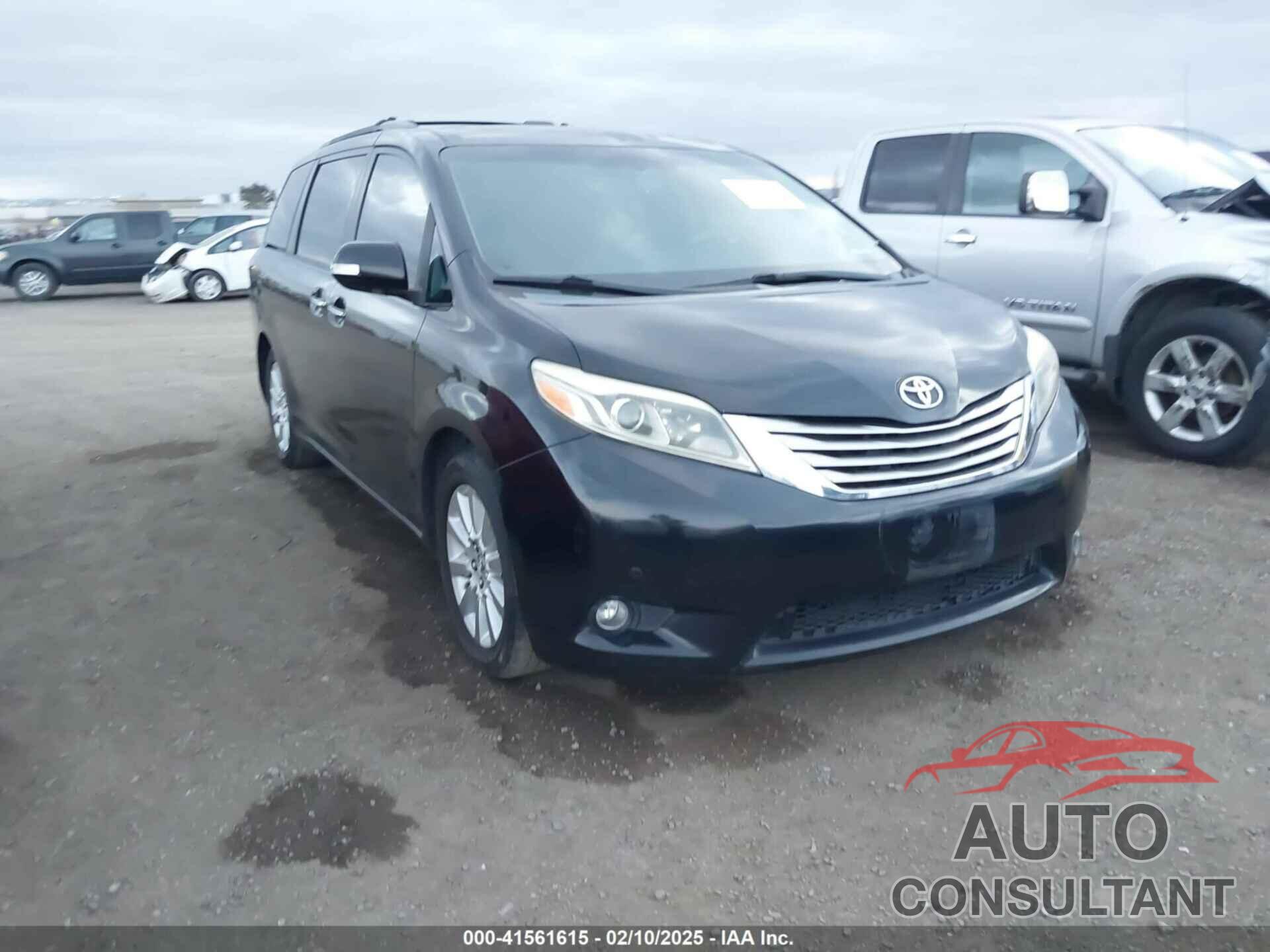 TOYOTA SIENNA 2015 - 5TDYK3DC9FS542271