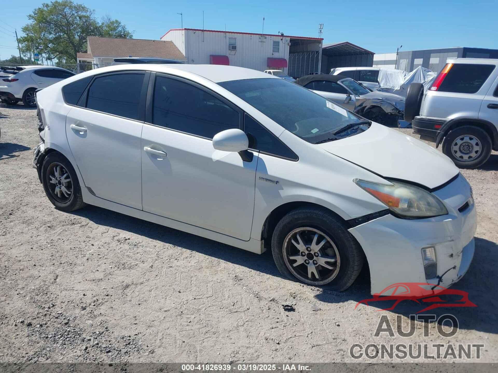 TOYOTA PRIUS 2011 - JTDKN3DU7B0299191