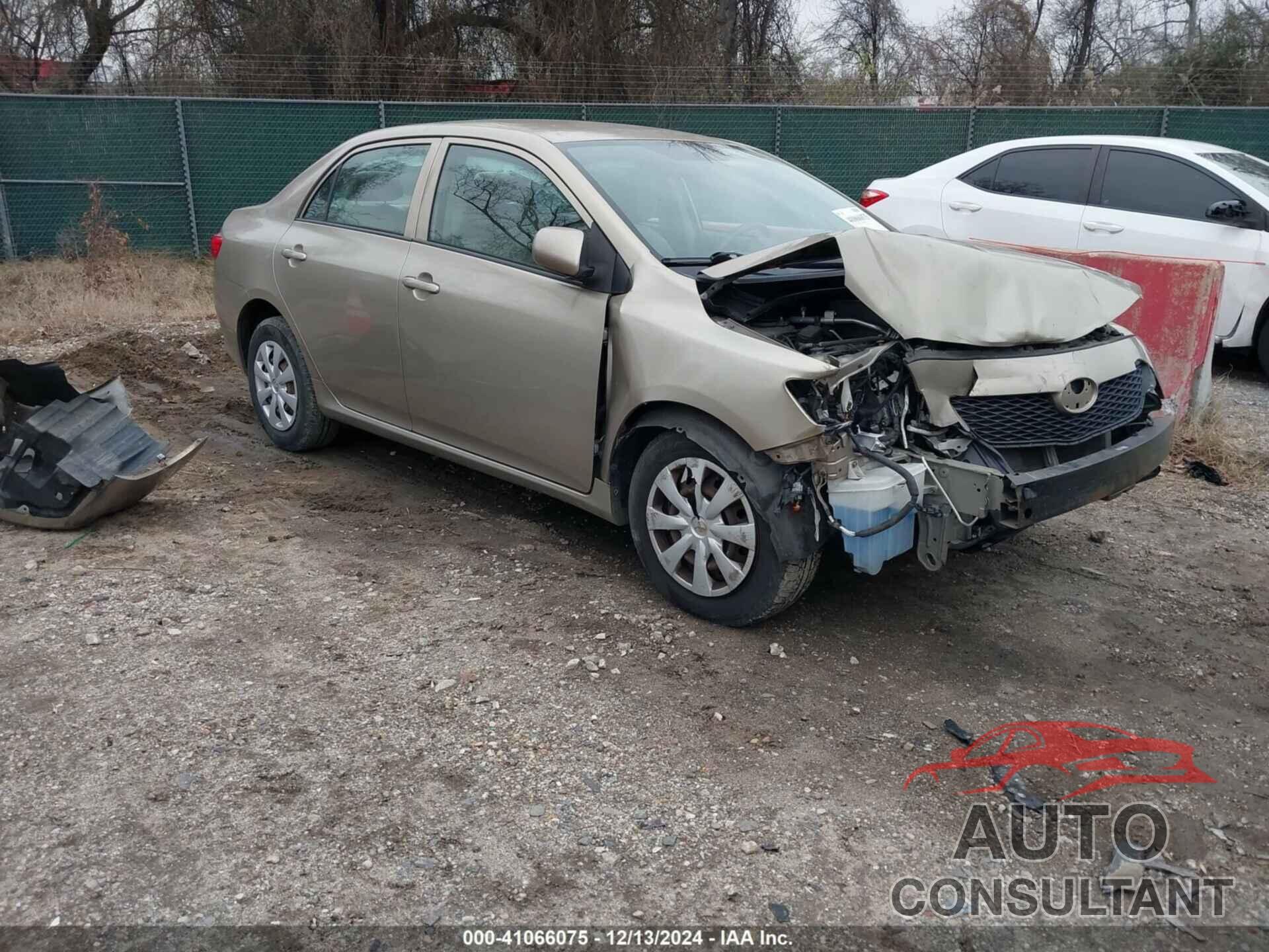 TOYOTA COROLLA 2009 - 1NXBU40E49Z116674