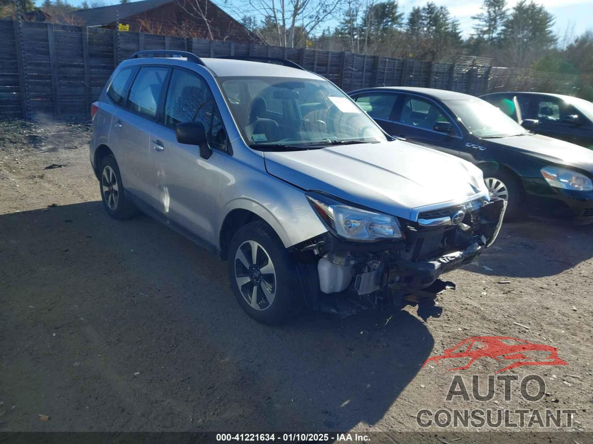 SUBARU FORESTER 2018 - JF2SJABC4JH598472