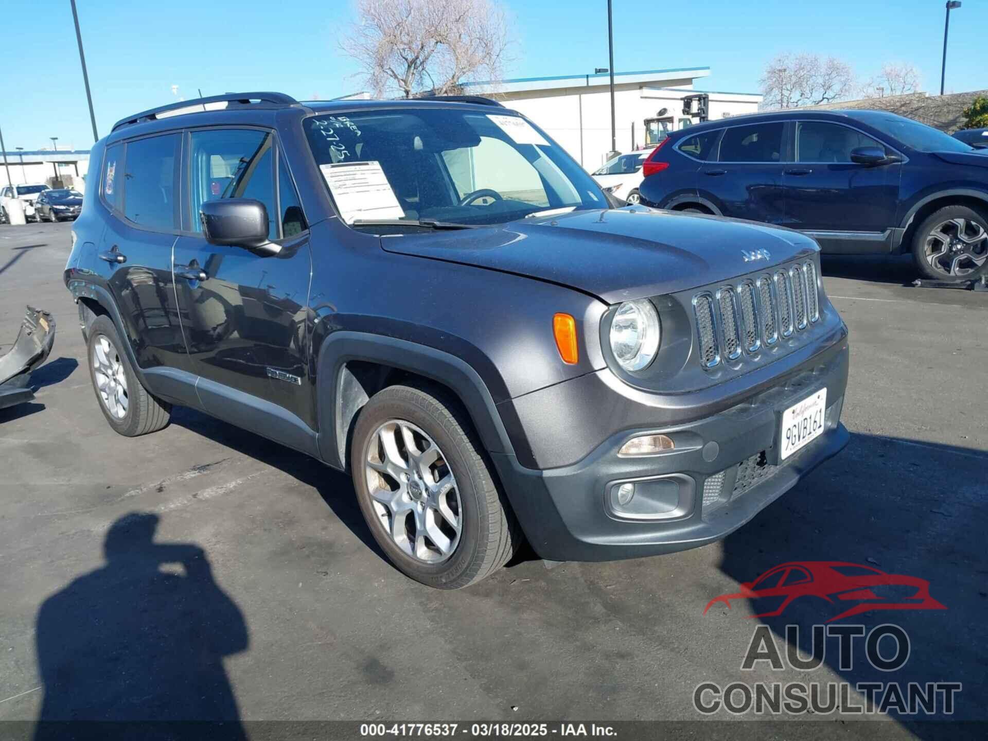 JEEP RENEGADE 2018 - ZACCJABB4JPJ03560