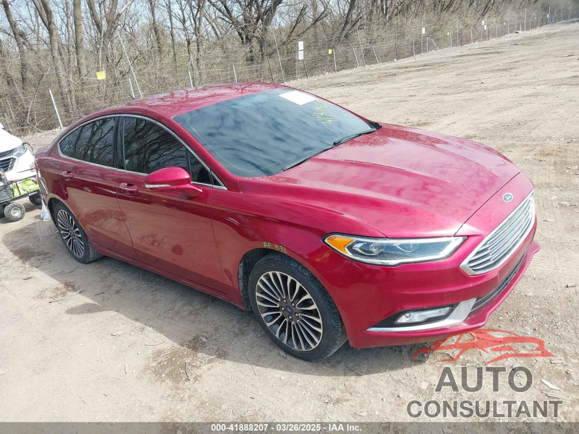 FORD FUSION 2017 - 3FA6P0T93HR140531