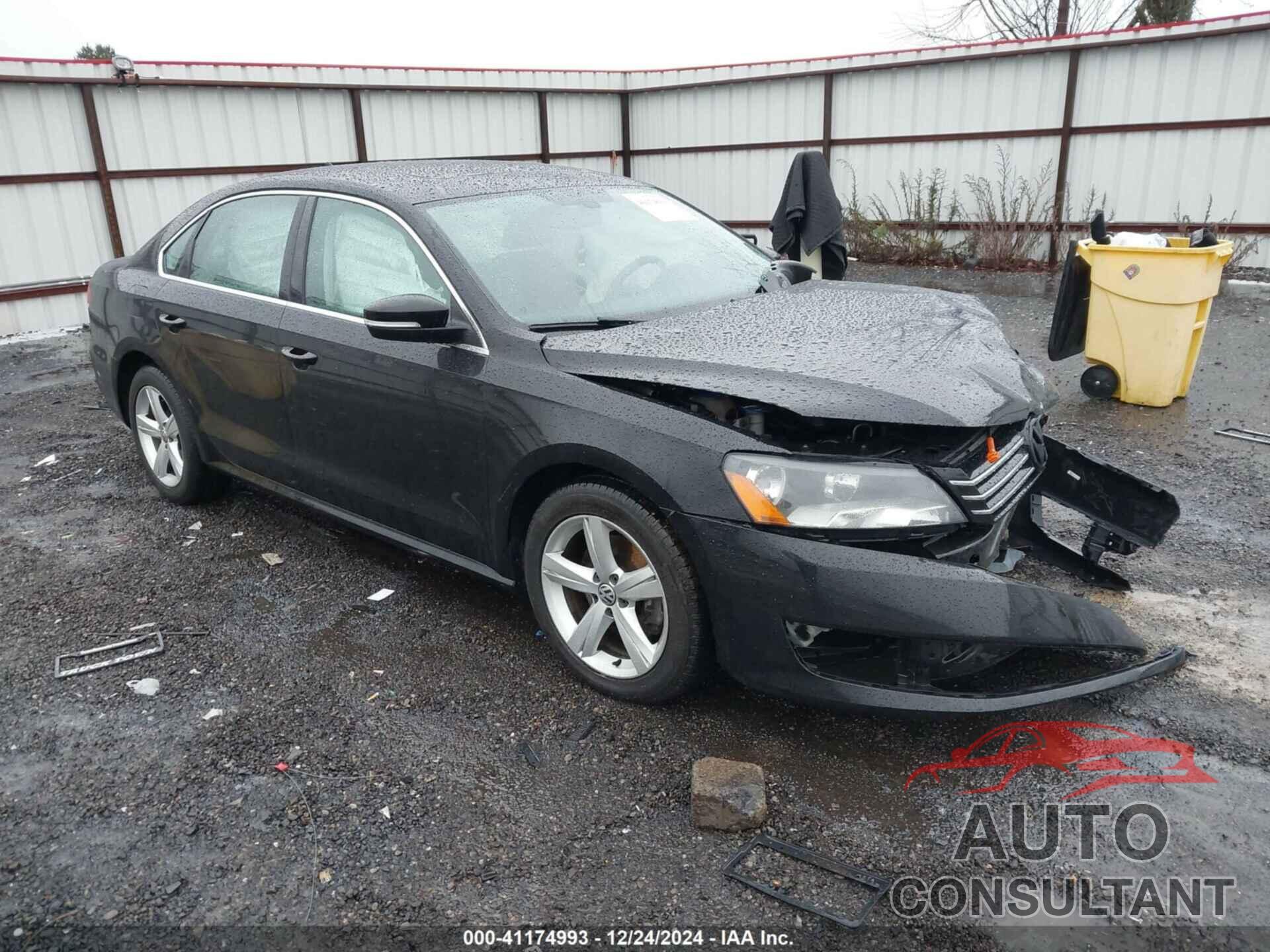 VOLKSWAGEN PASSAT 2013 - 1VWBP7A36DC096319