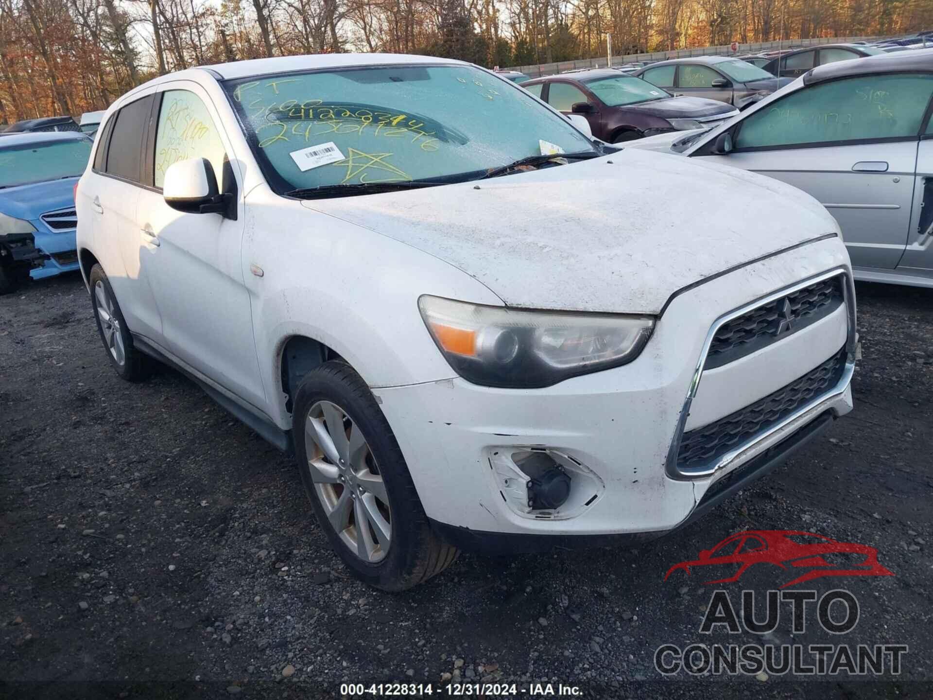 MITSUBISHI OUTLANDER SPORT 2013 - 4A4AR3AU3DE008821