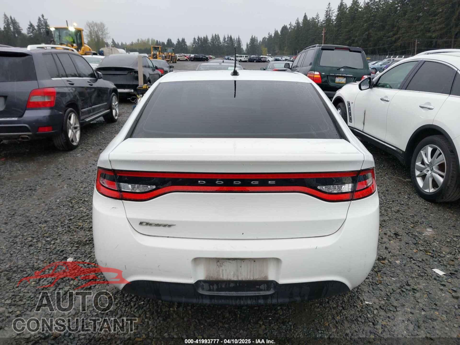DODGE DART 2013 - 1C3CDFAA1DD295561