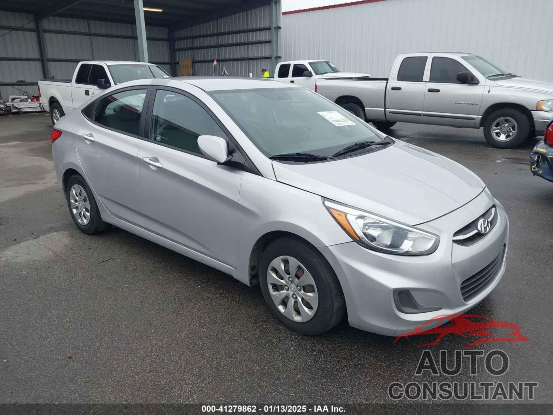 HYUNDAI ACCENT 2015 - KMHCT4AEXFU866453