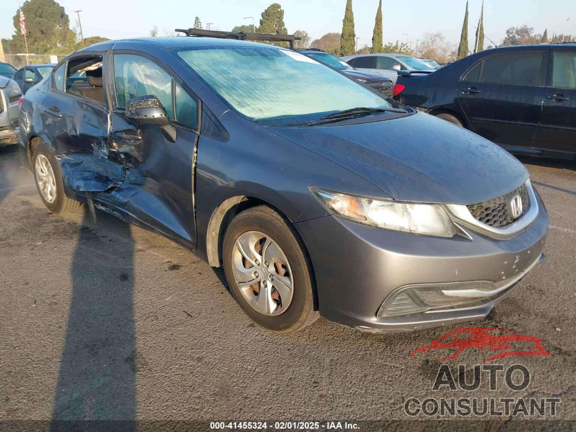 HONDA CIVIC 2013 - 19XFB2F53DE203450
