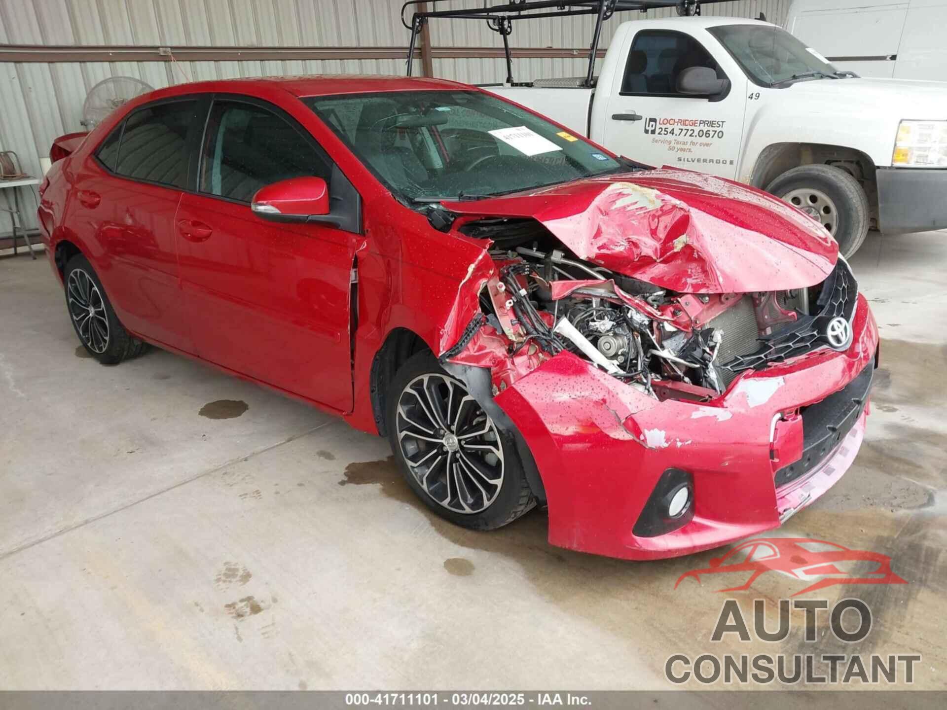 TOYOTA COROLLA 2016 - 5YFBURHE2GP521657