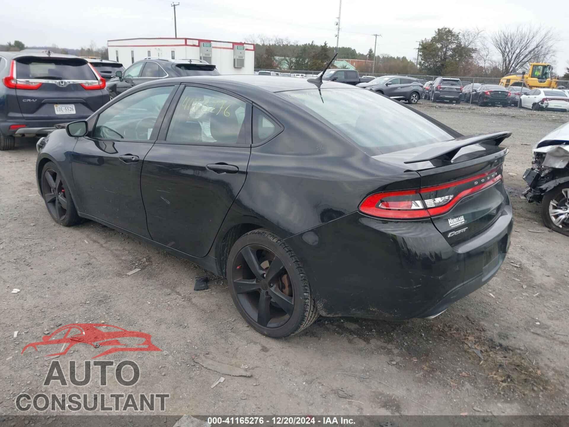 DODGE DART 2015 - 1C3CDFBB8FD173953