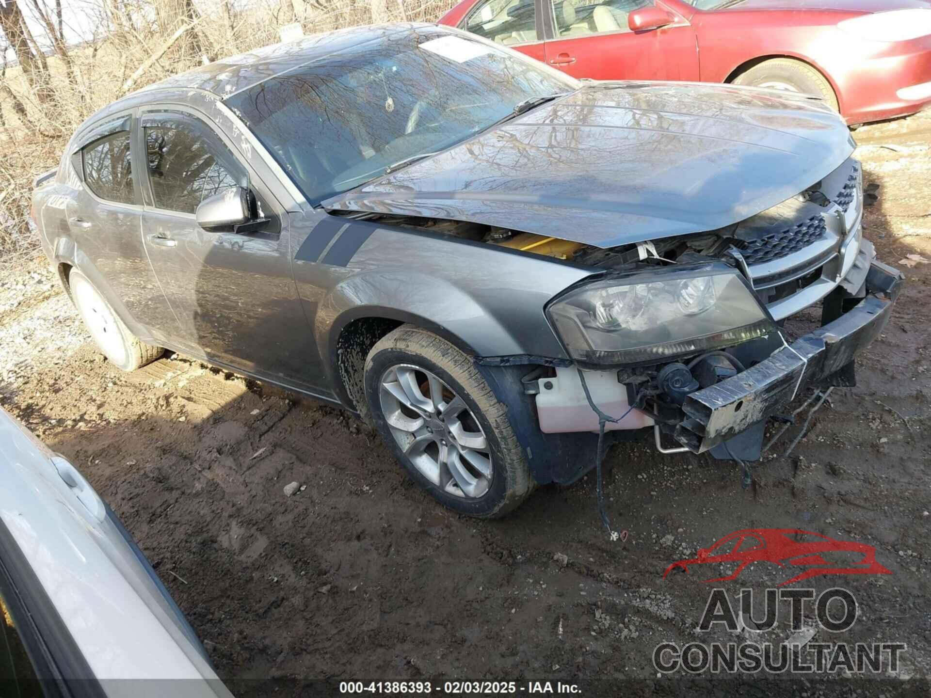 DODGE AVENGER 2013 - 1C3CDZBG3DN585962