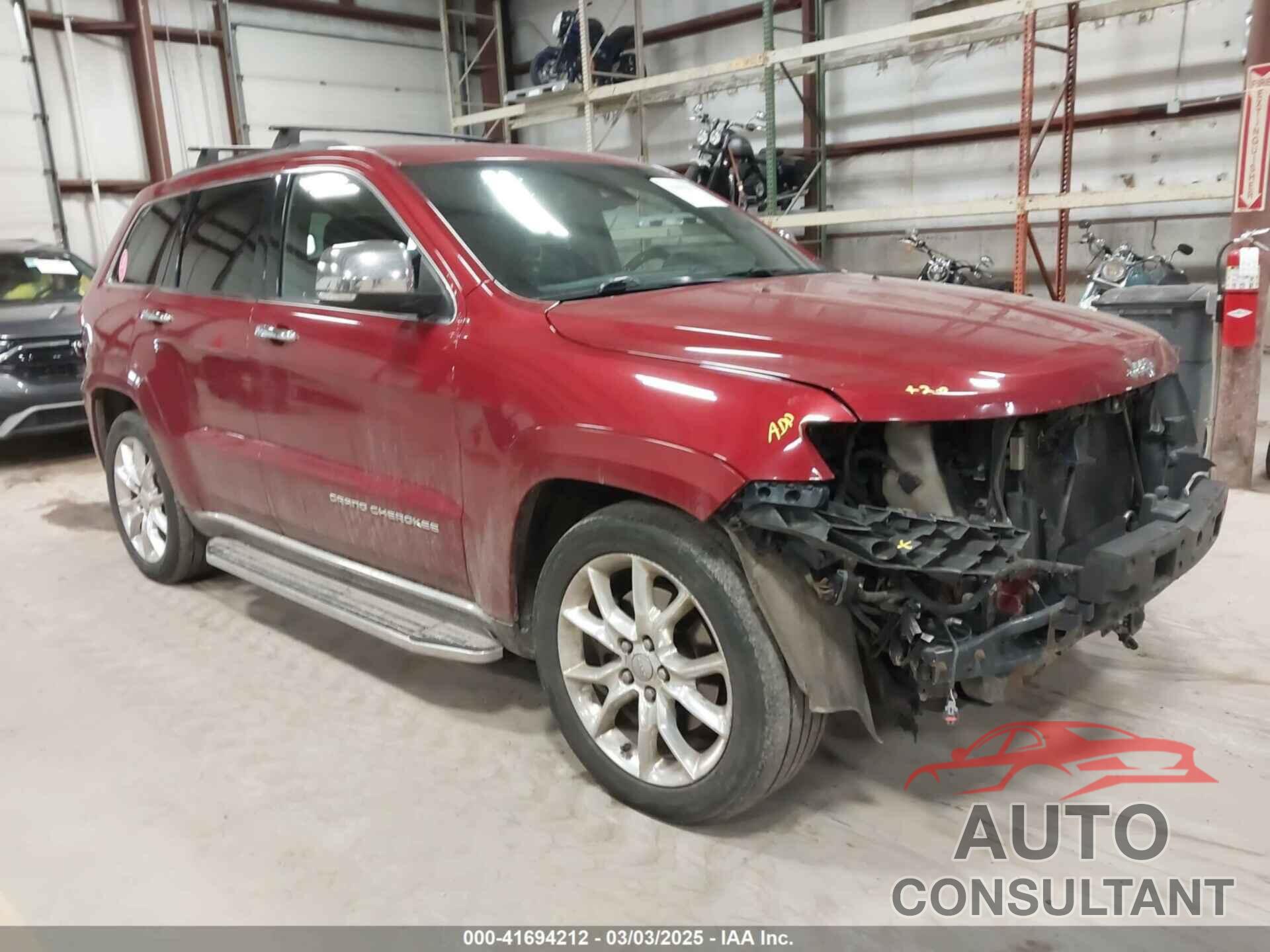 JEEP GRAND CHEROKEE 2014 - 1C4RJFJT4EC308729