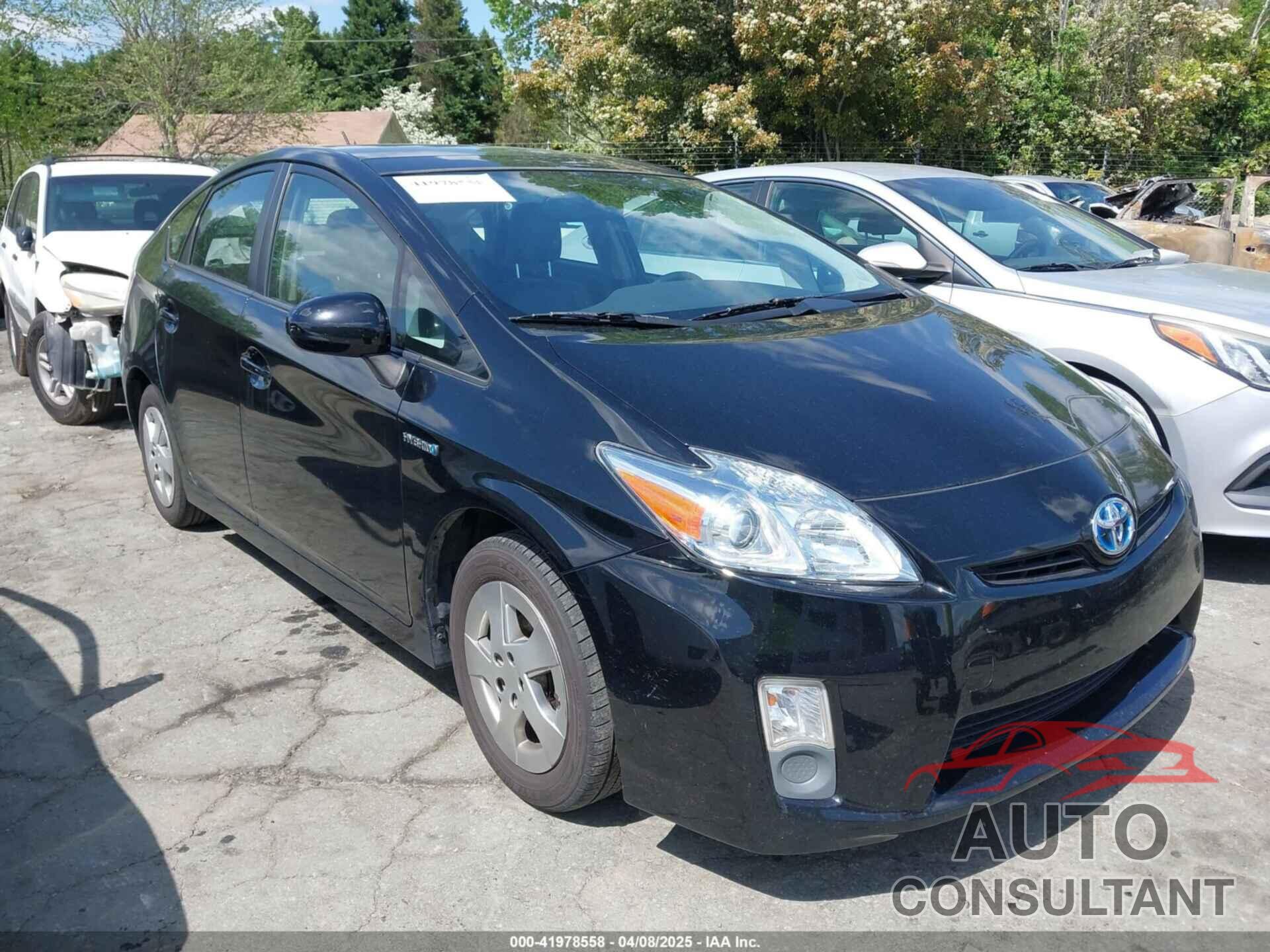 TOYOTA PRIUS 2010 - JTDKN3DU8A0004274