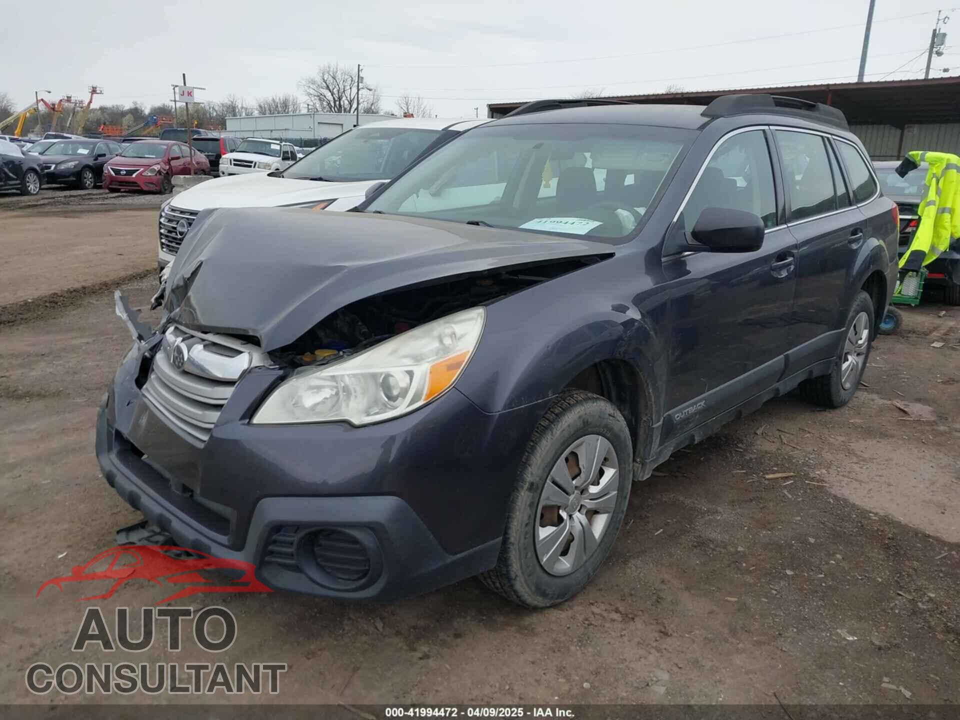 SUBARU OUTBACK 2013 - 4S4BRCACXD3282592