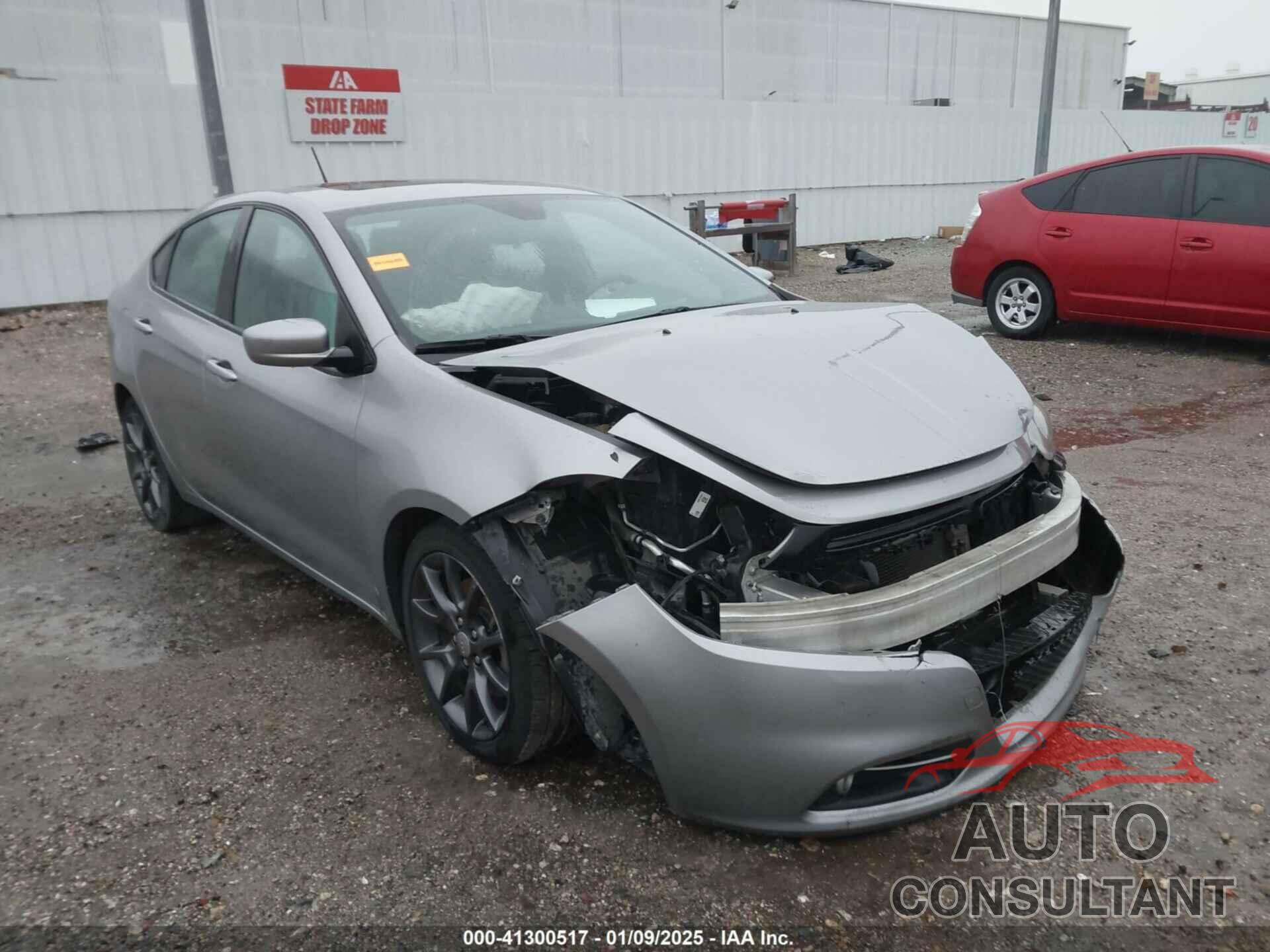 DODGE DART 2015 - 1C3CDFBB7FD279200