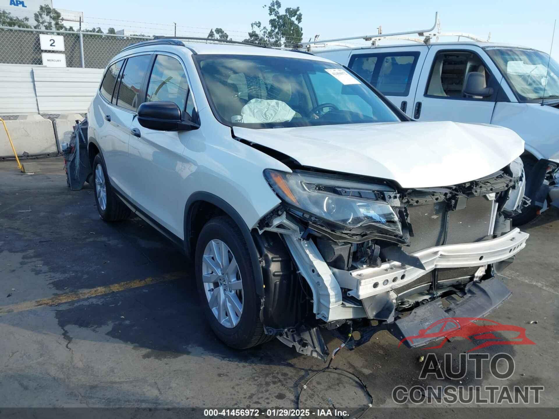 HONDA PILOT 2019 - 5FNYF5H17KB016728